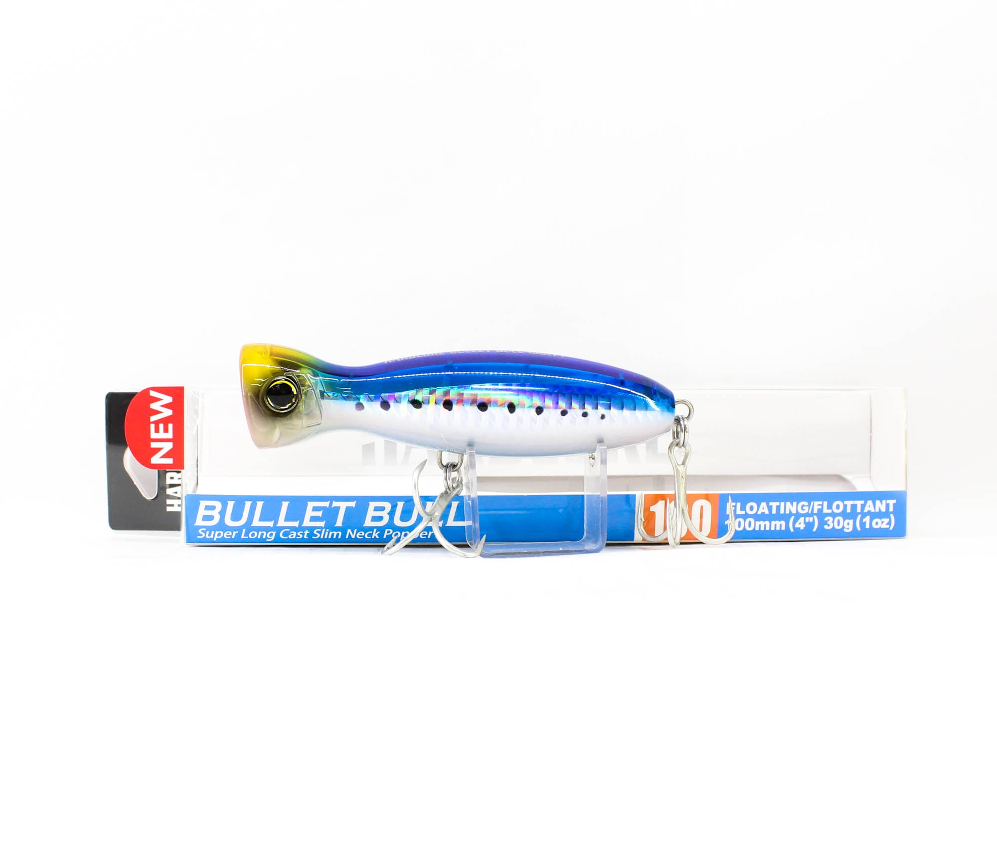Yo Zuri Duel Hardcore Bullet Bull 100 mm Floating Lure F1265-HIW (8518)