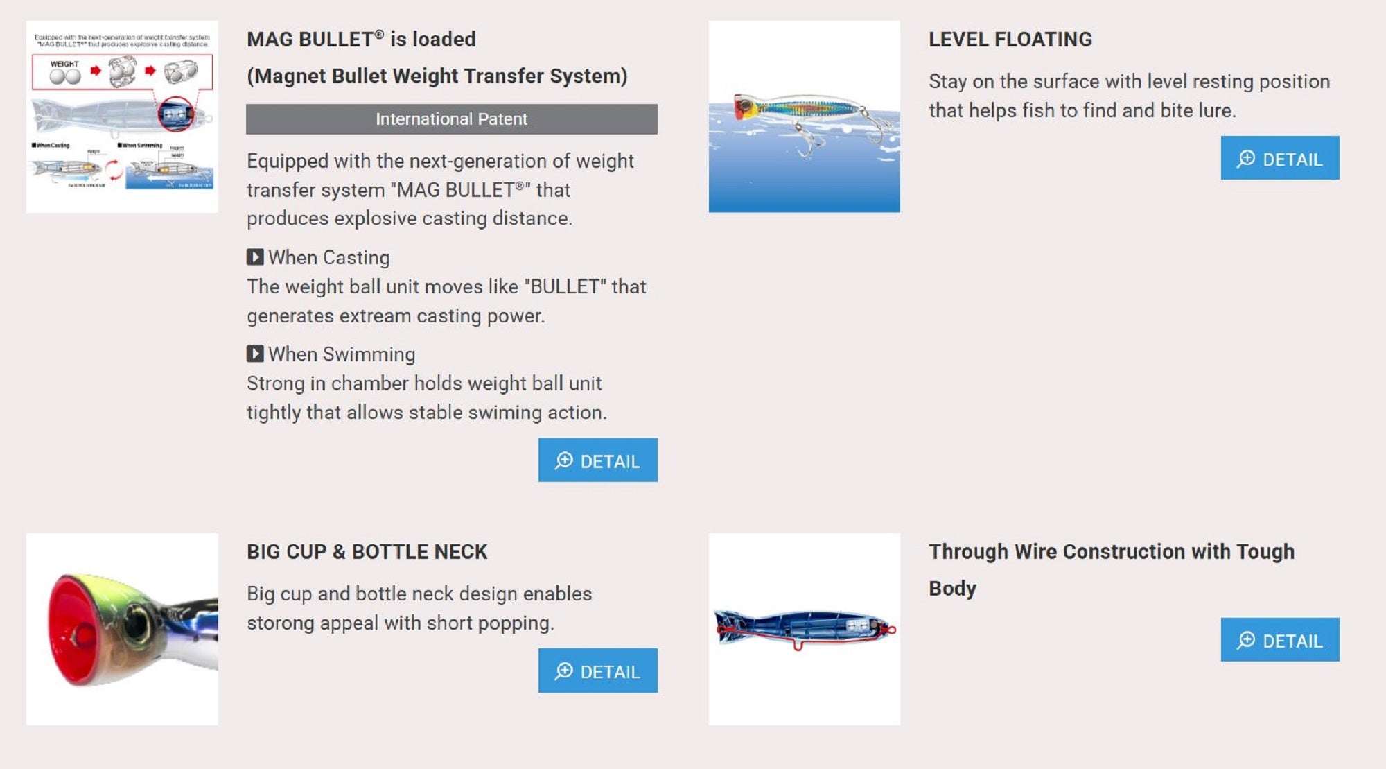 Yo Zuri Duel Hardcore Bullet Bull 100 mm Floating Lure F1265-HSBL (8556)