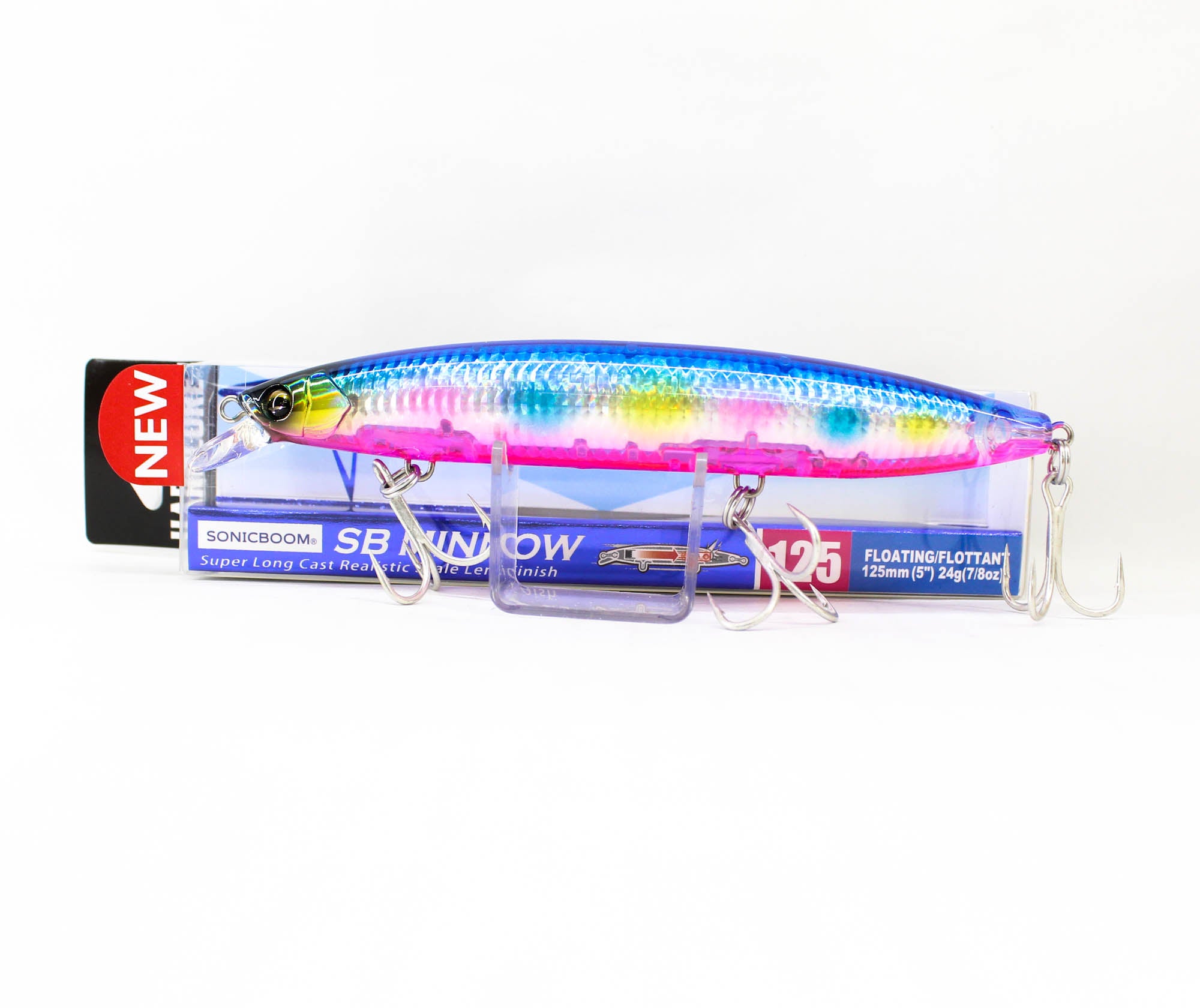 Yo Zuri Duel Sonic Boom SB Minnow 125F Floating Lure F1266-HBPC (0771)