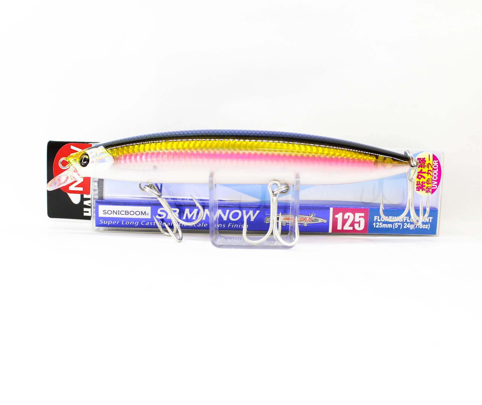 Yo Zuri Duel Sonic Boom SB Minnow 125F Floating Lure F1266-HKRS (0795)