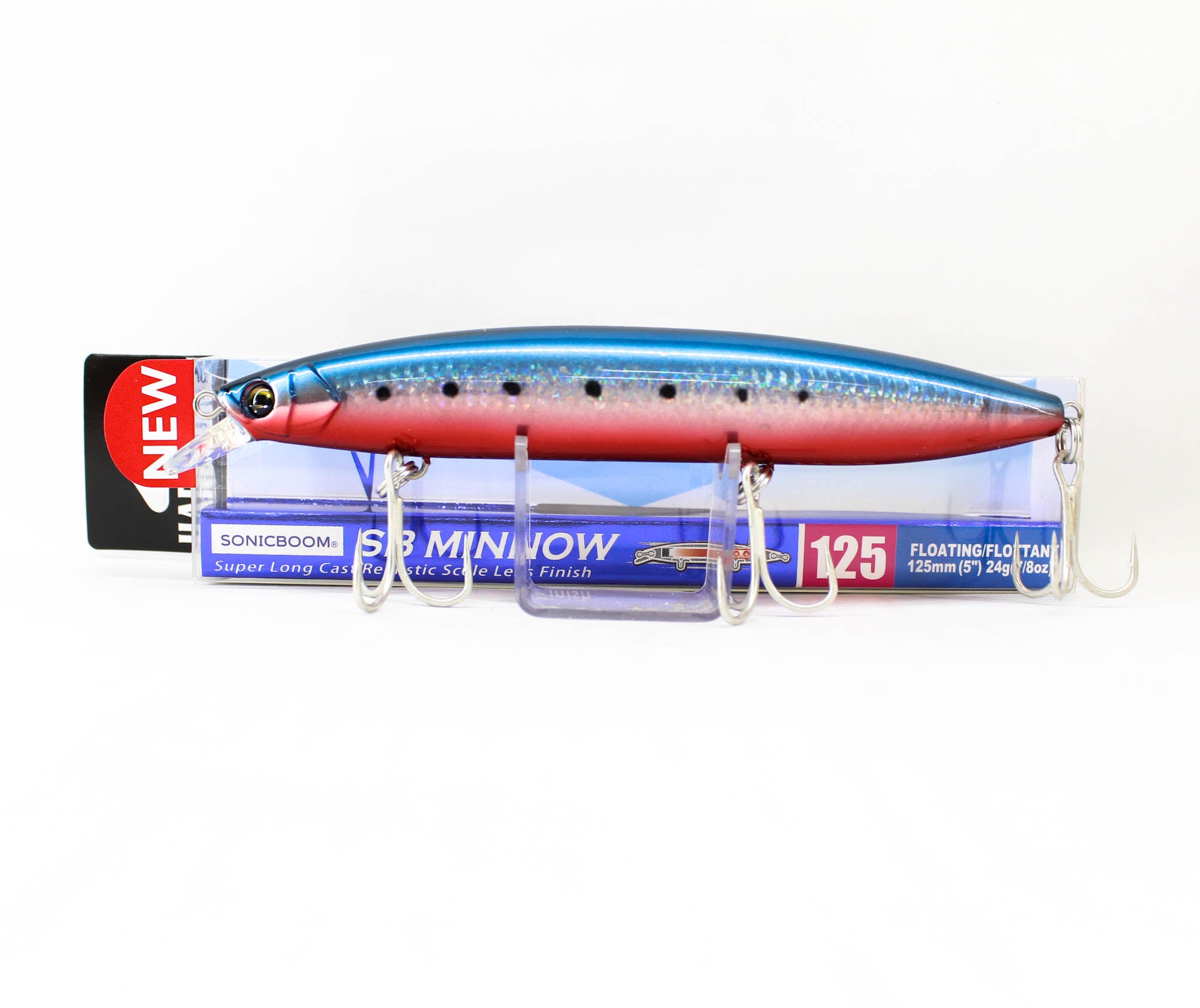 Yo Zuri Duel Sonic Boom SB Minnow 125F Floating Lure F1266-HRI (0818)