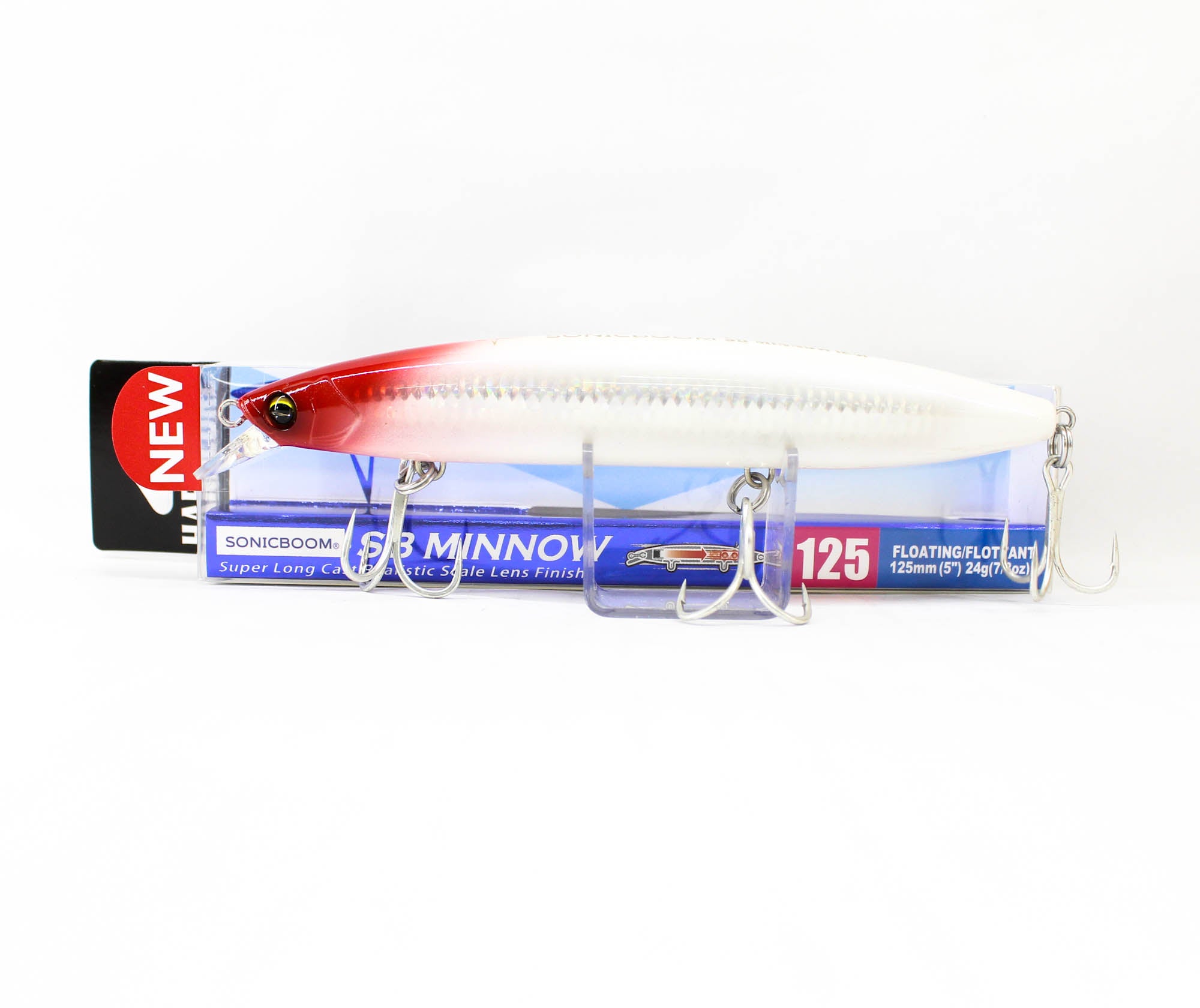 Yo Zuri Duel Sonic Boom SB Minnow 125F Floating Lure F1266-PRH (0856)