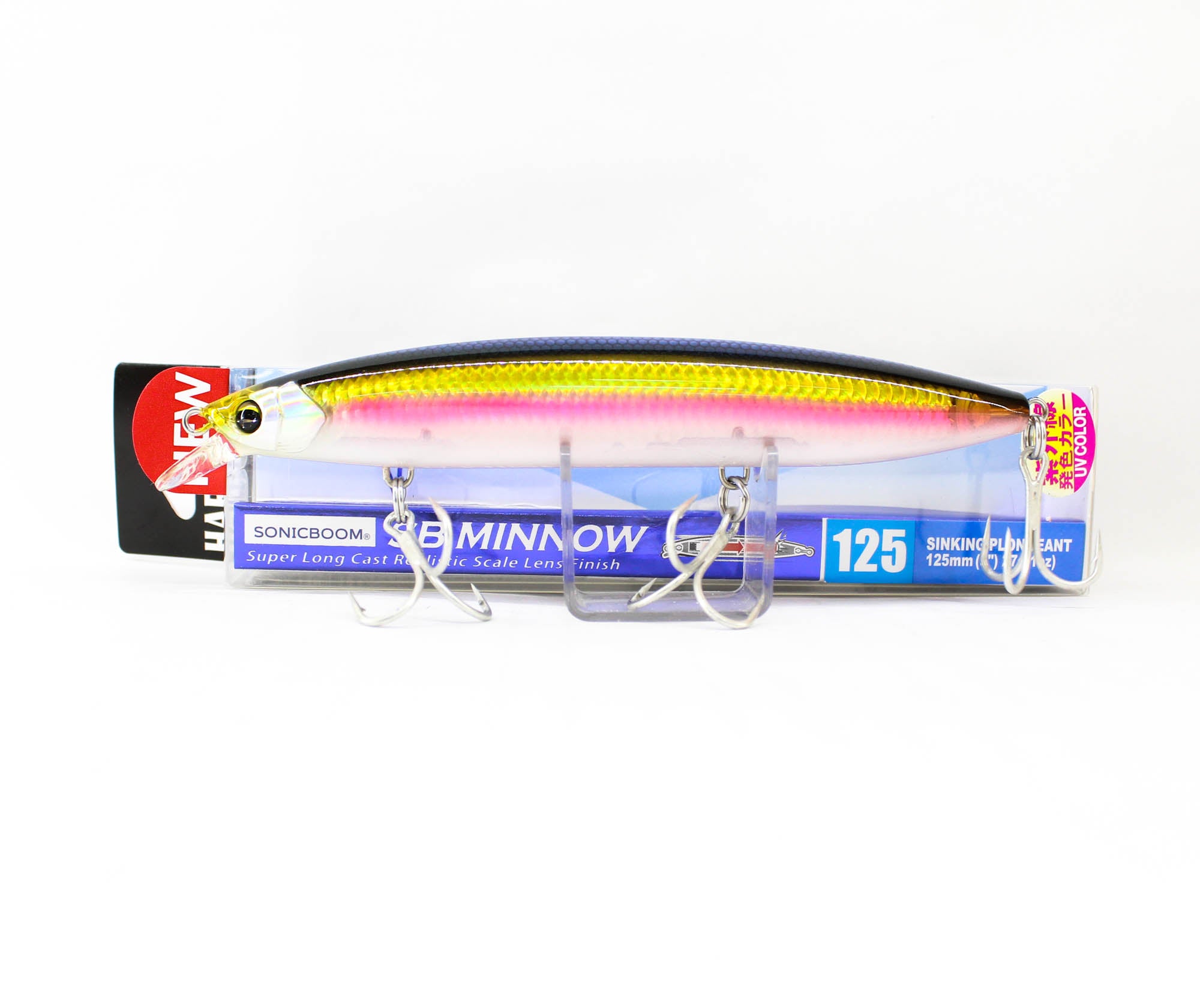Yo Zuri Duel Sonic Boom SB Minnow 125S Sinking Lure F1267-HKRS (0894)