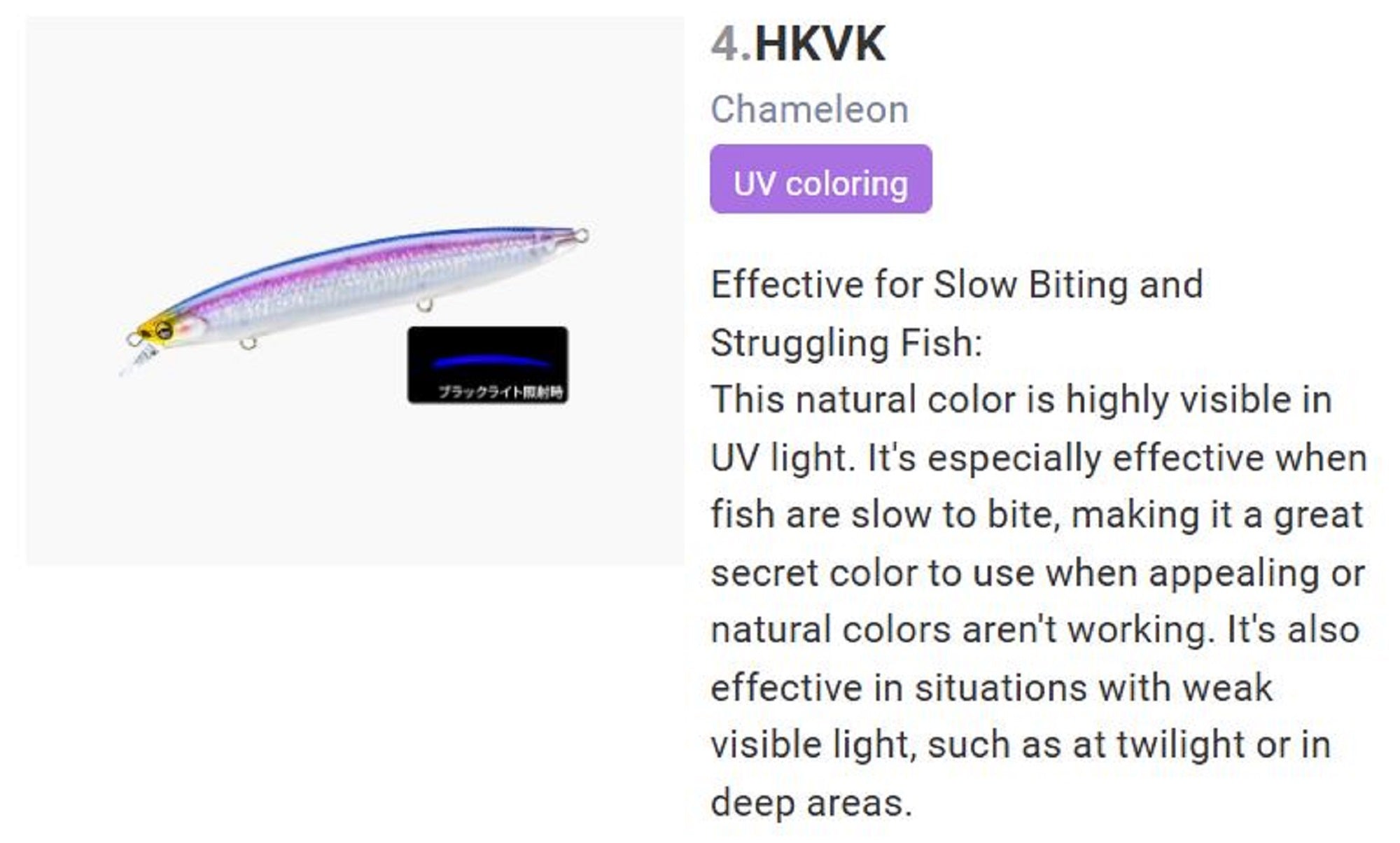 Yo Zuri Duel Sonic Boom SB Minnow 125S Sinking Lure F1267-HKVK (0900)