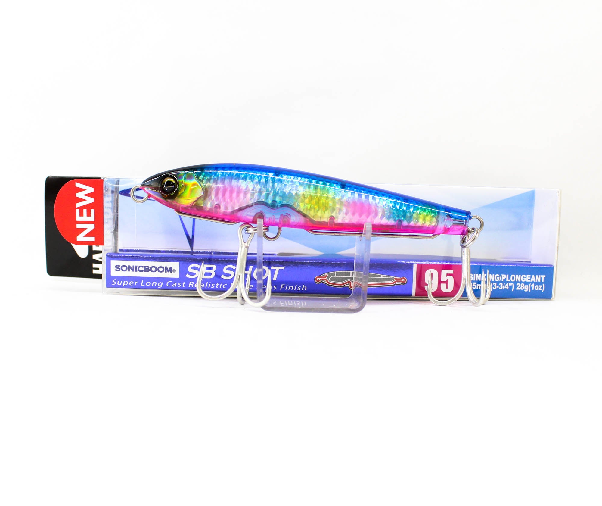 Yo Zuri Duel Sonic Boom SB Shot 95S Sinking Lure F1269-HBPC (1075)
