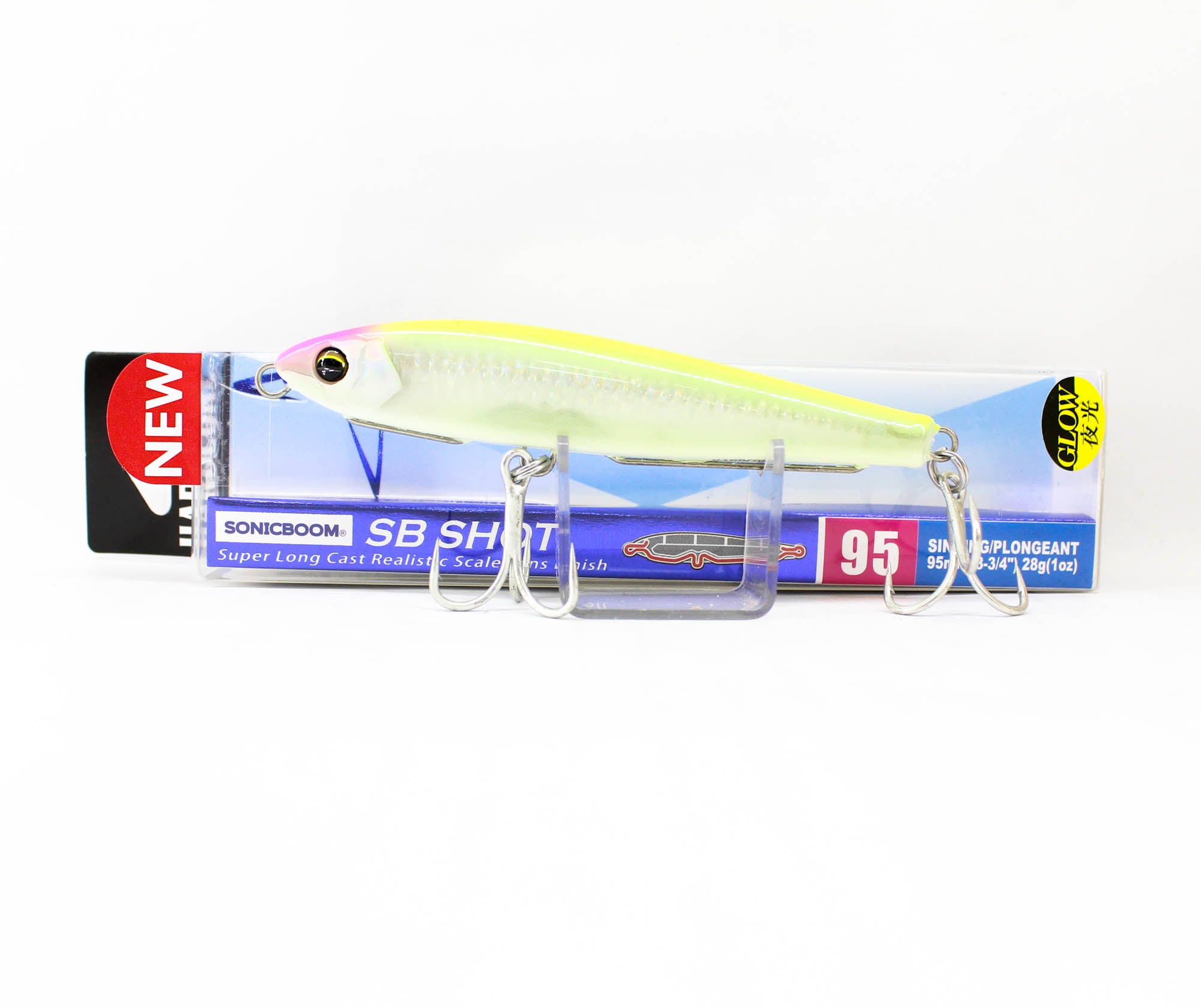 Yo Zuri Duel Sonic Boom SB Shot 95S Sinking Lure F1269-HLCL (1112)