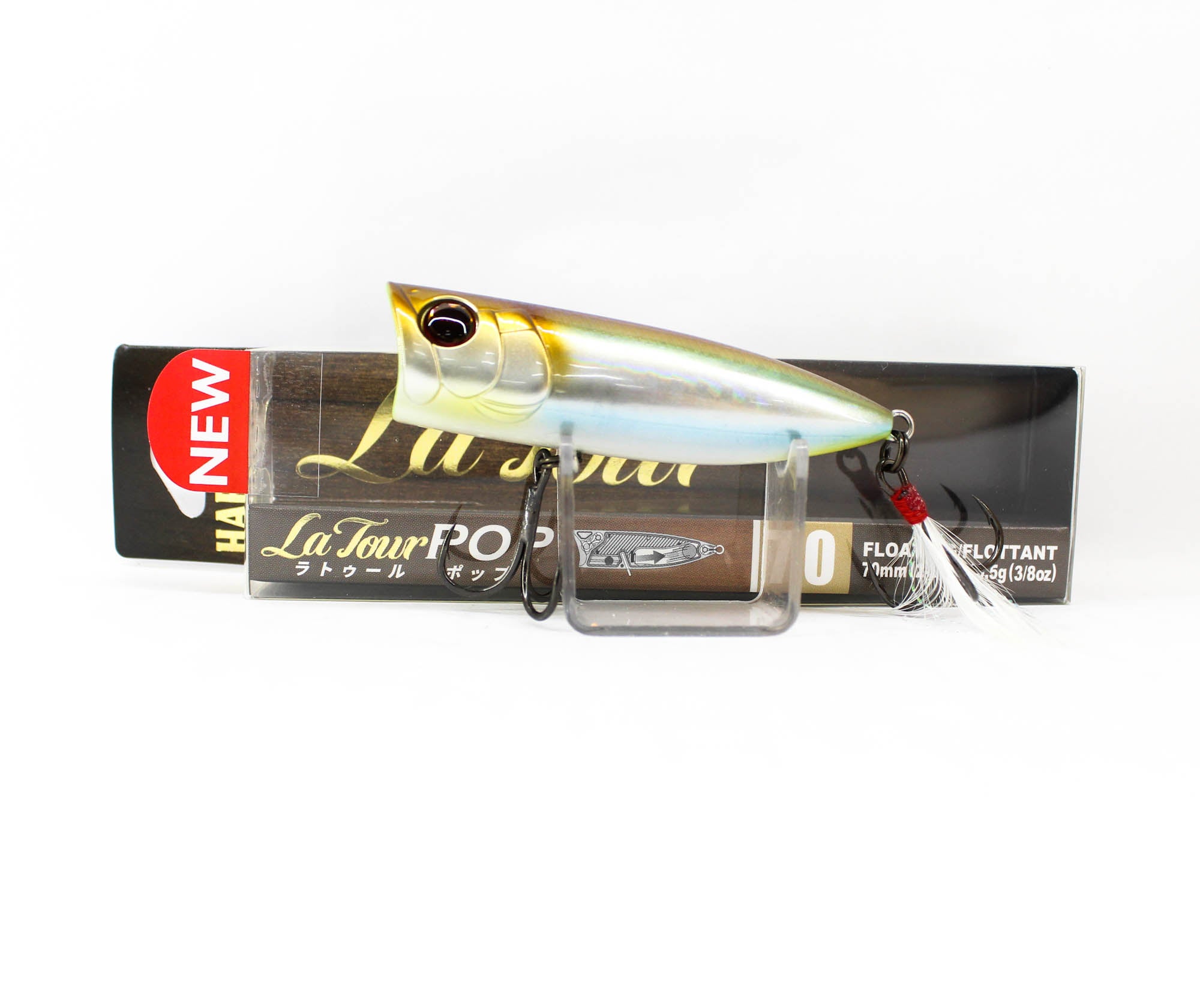 Yo Zuri La Tour Pop 70F Floating Lure R1573-KBGS (1556)