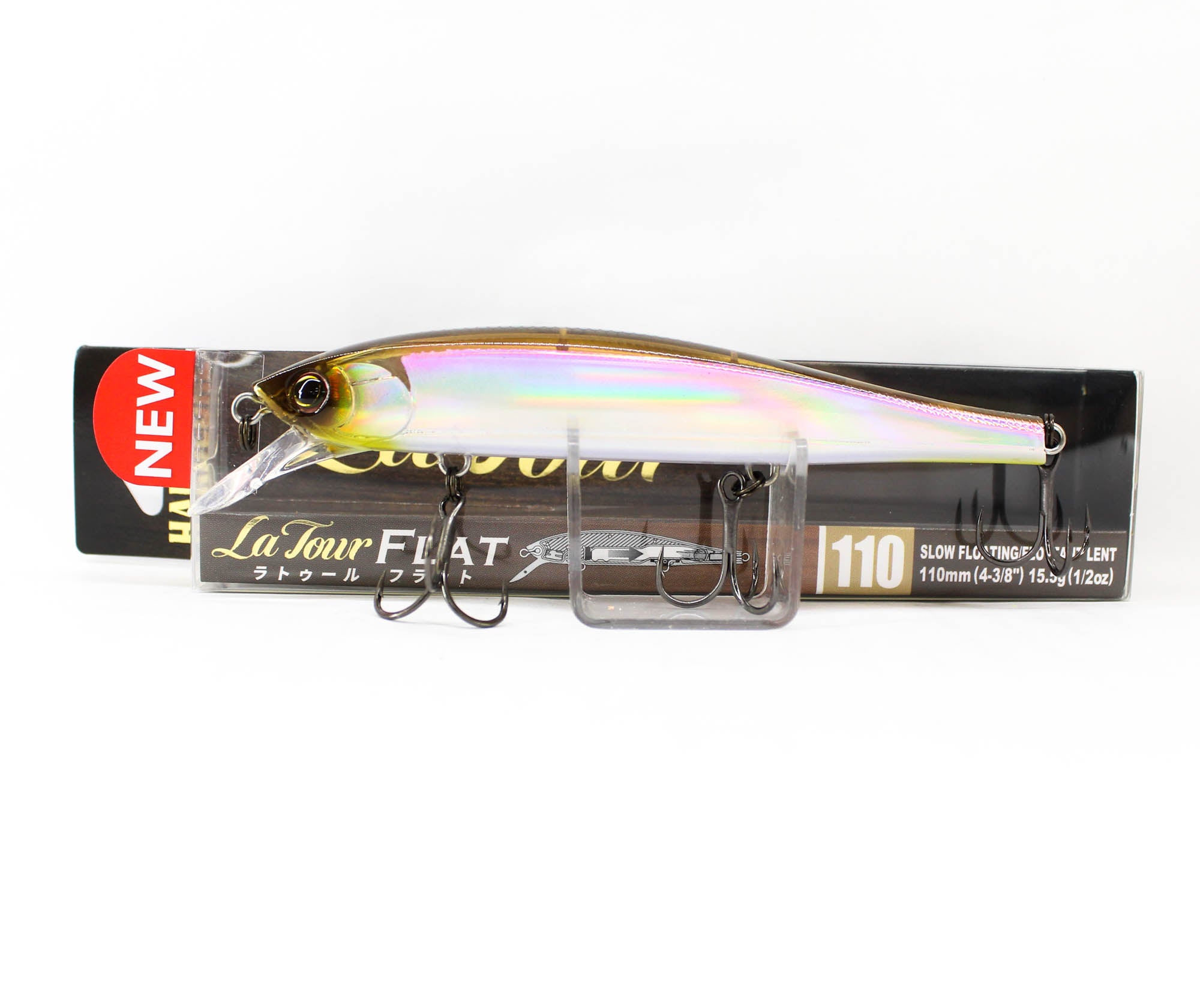 Yo Zuri La Tour Flat 110SF Slow Floating Lure R1574-HKVW (1617)