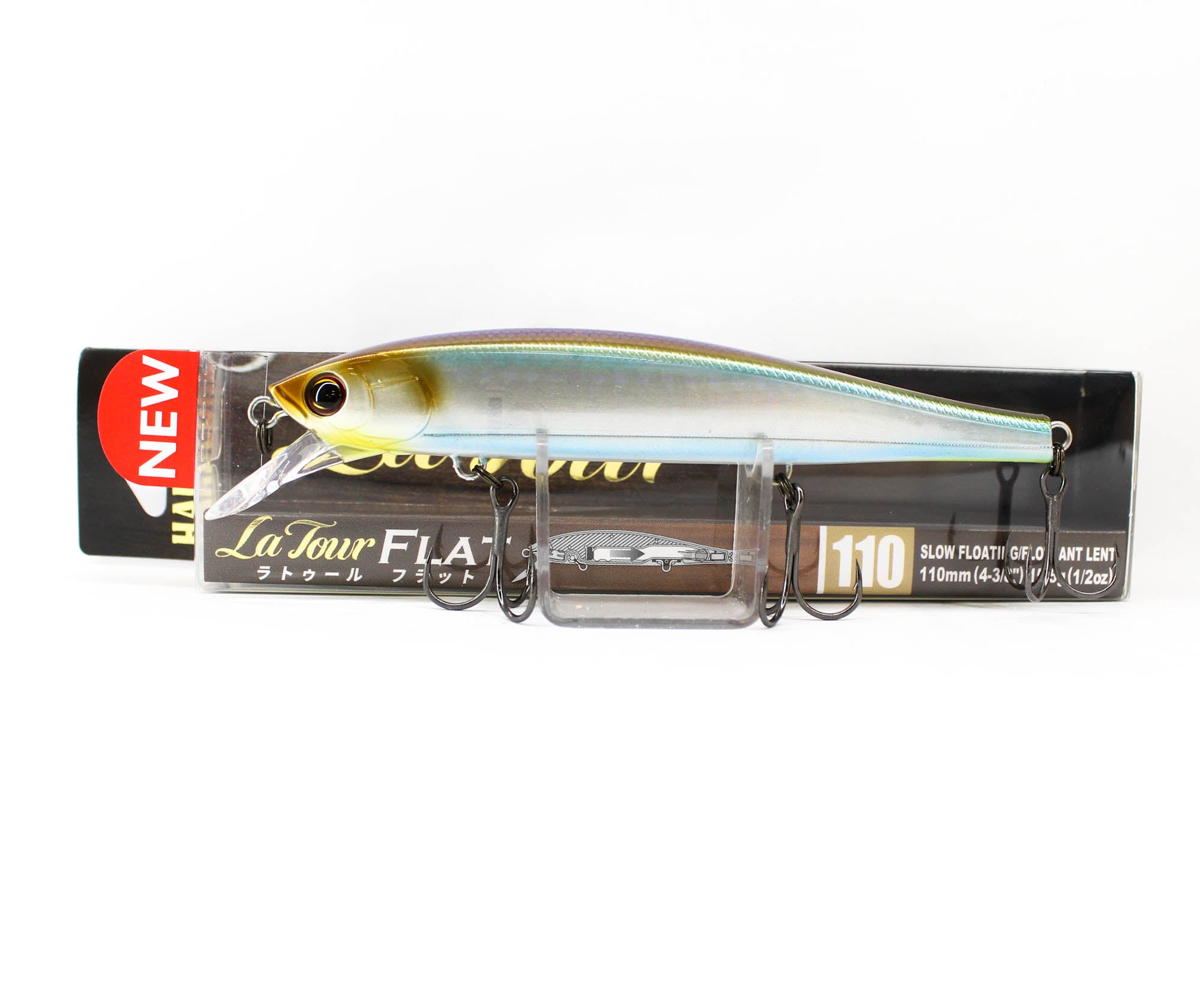 Yo Zuri La Tour Flat 110SF Slow Floating Lure R1574-KBGS (1624)