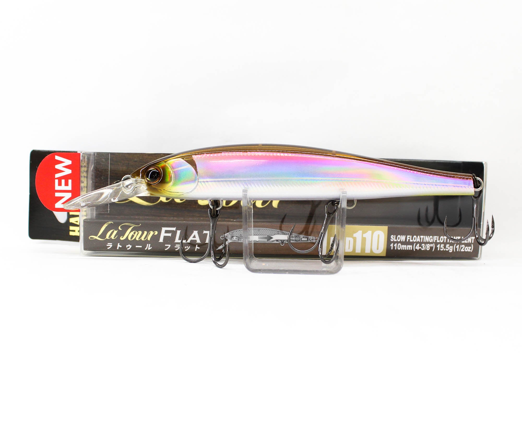 Yo Zuri La Tour Flat Mid 110SF Slow Floating Lure R1575-HKVW (1693)