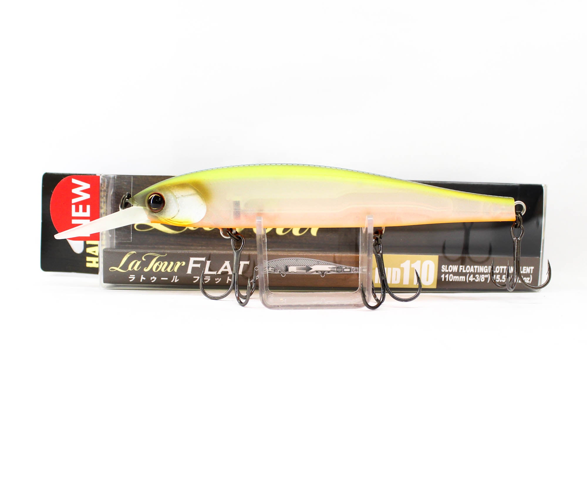 Yo Zuri La Tour Flat Mid 110SF Slow Floating Lure R1575-MGSC (1730)