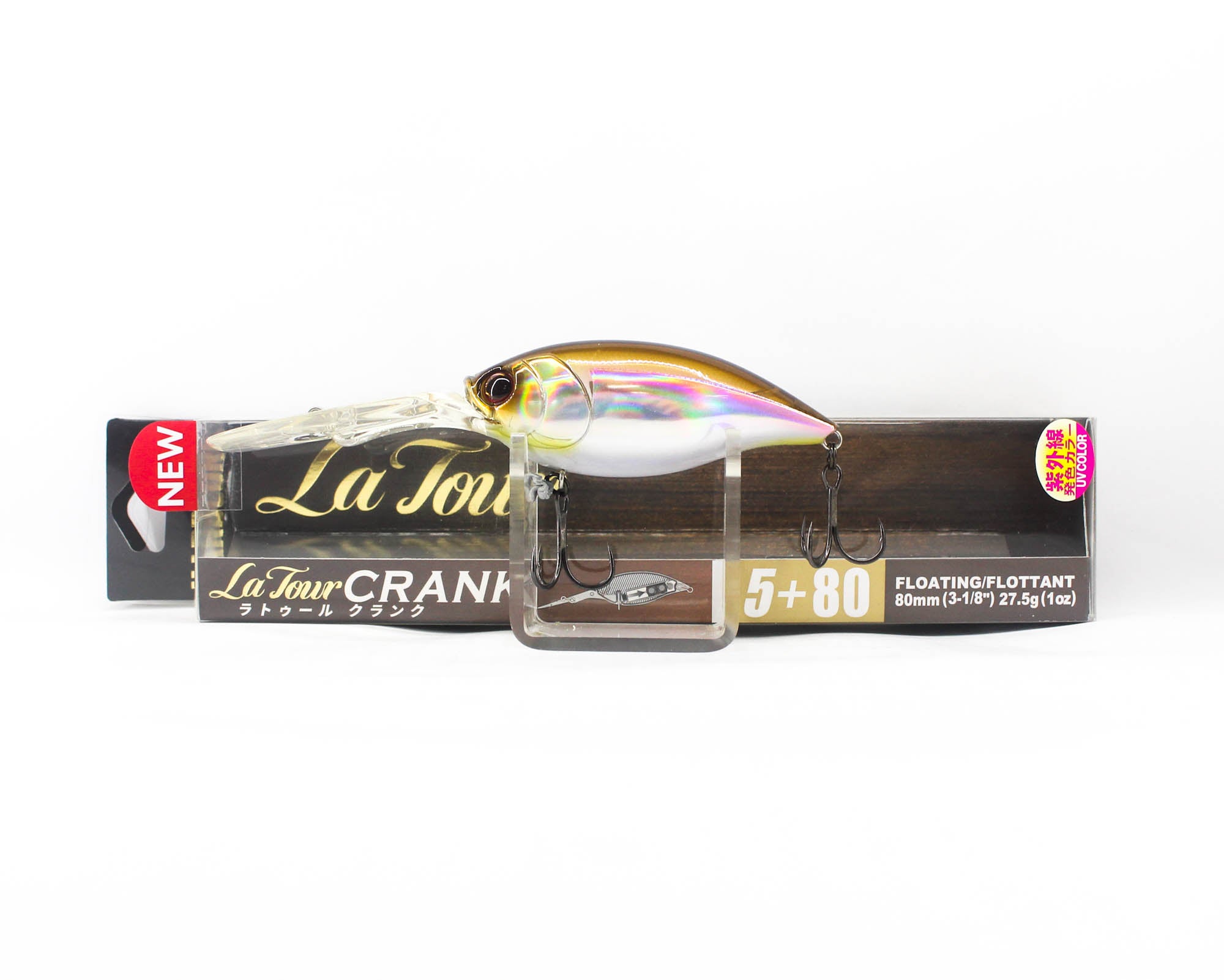 Yo Zuri La Tour Crank 5+ 80F Floating Lure R1582-HKVW (2256)