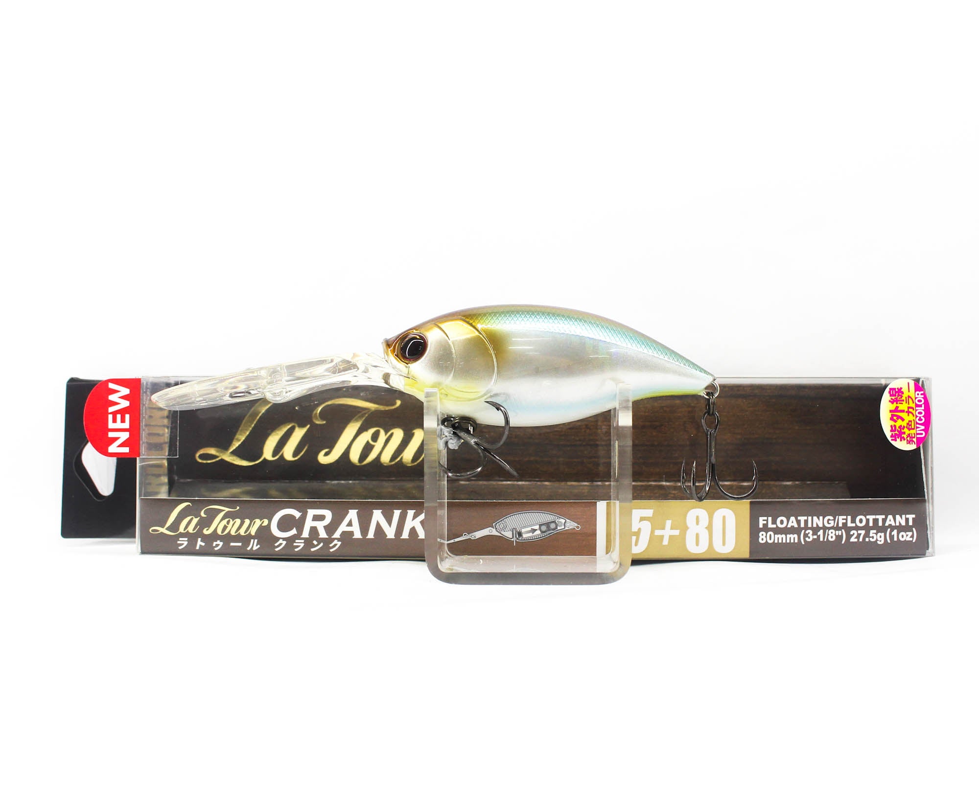 Yo Zuri La Tour Crank 5+ 80F Floating Lure R1582-KBGS (2270)