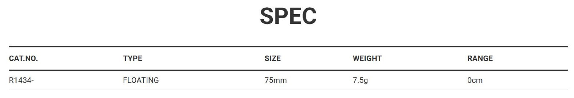 Yo Zuri 3DR-X Pencil 75F Floating Lure R1434-MFT (5721)