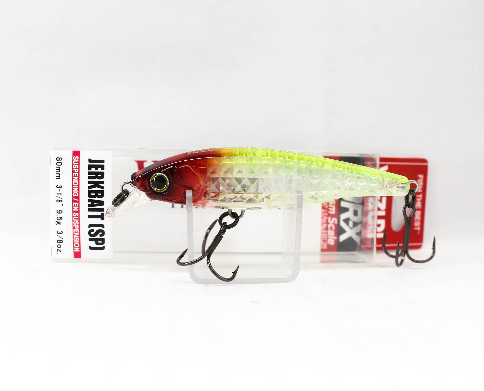 Yo Zuri 3DR-X Jerkbait 80SP Suspend Lure R1437-PCR (6179)