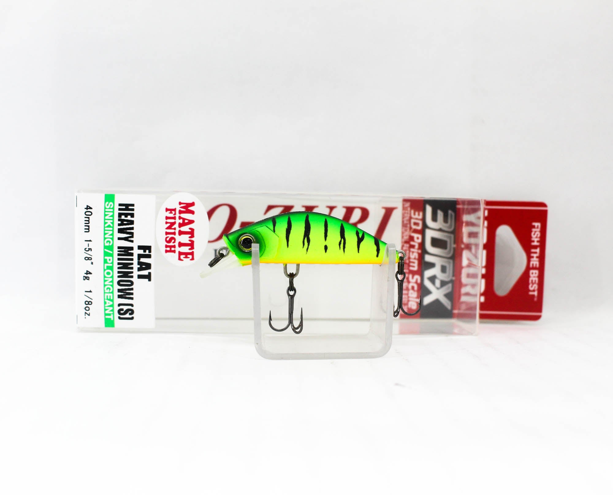 Yo Zuri 3DR-X Flat Heavy Minnow 40S Sinking Lure R1541-MFT (7022)