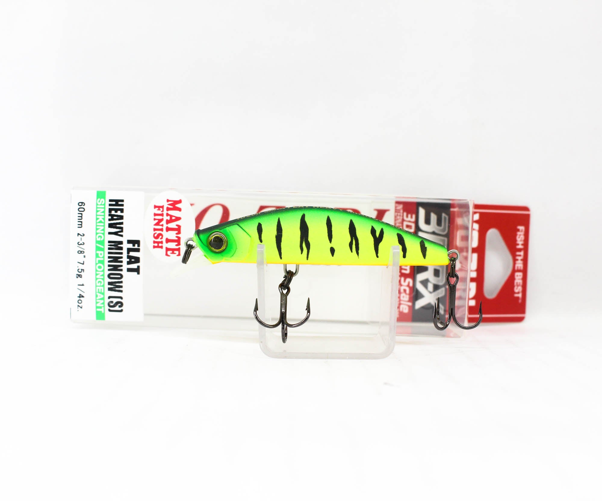 Yo Zuri 3DR-X Flat Heavy Minnow 60S Sinking Lure R1542-MFT (7176)