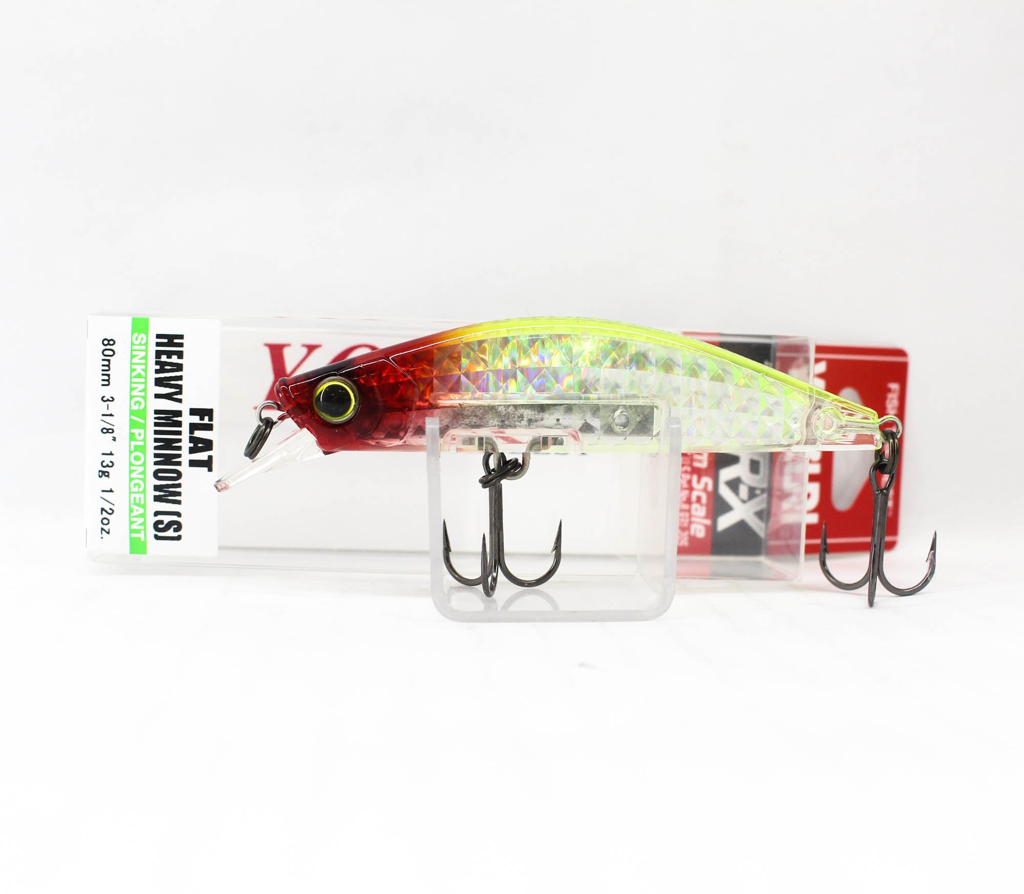 Yo Zuri 3DR-X Flat Heavy Minnow 80S Sinking Lure R1543-PCR (7381)