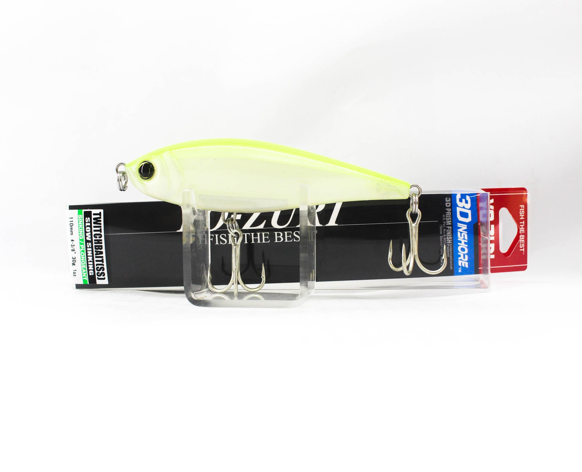 Yo Zuri Duel 3D Inshore Twitchbait 110SS Slow Sinking Lure R1348-PLCS (7572)