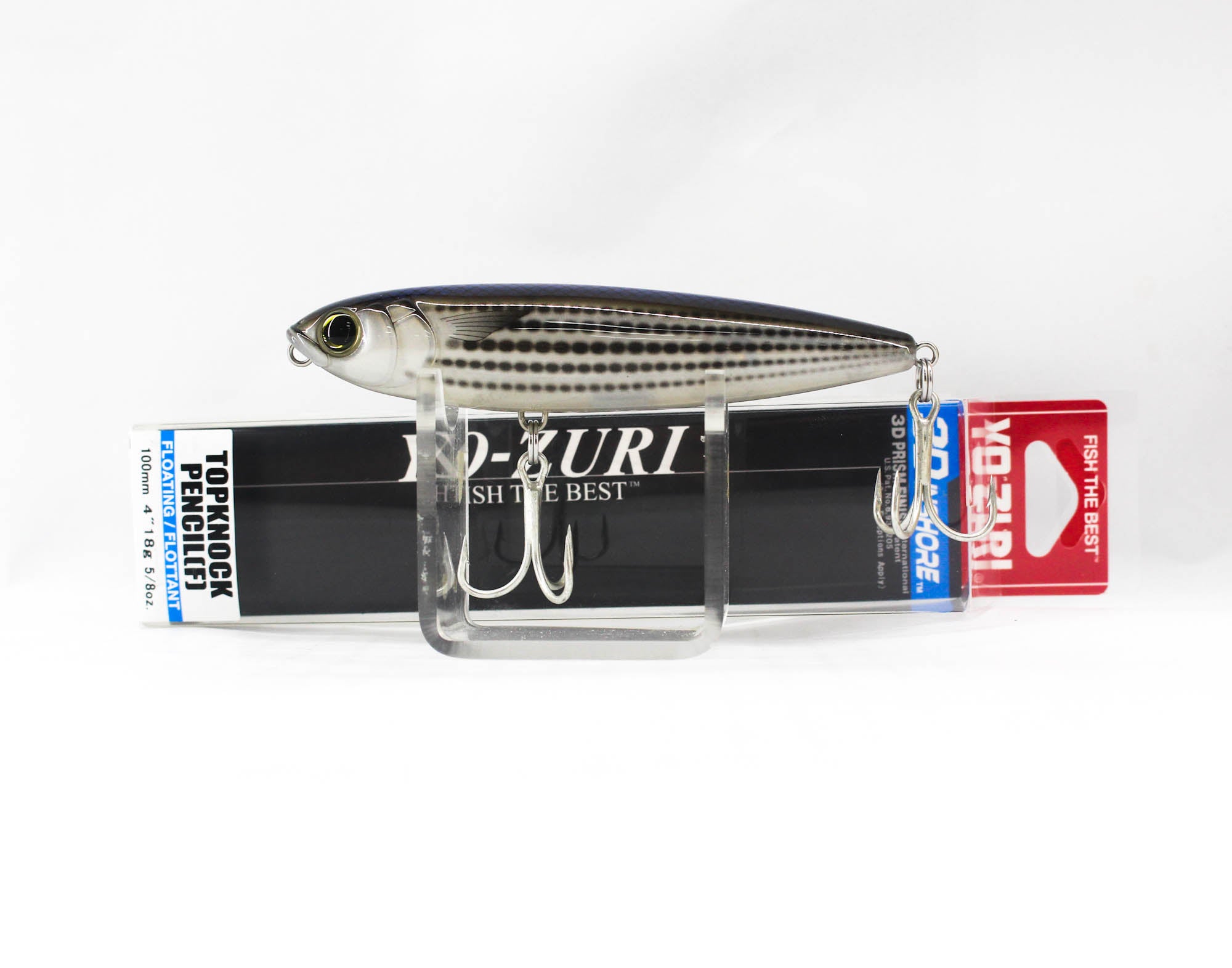 Yo Zuri Duel 3D Inshore Topknock Pencil 100 Floating Lure R1350-PLMT (7688)