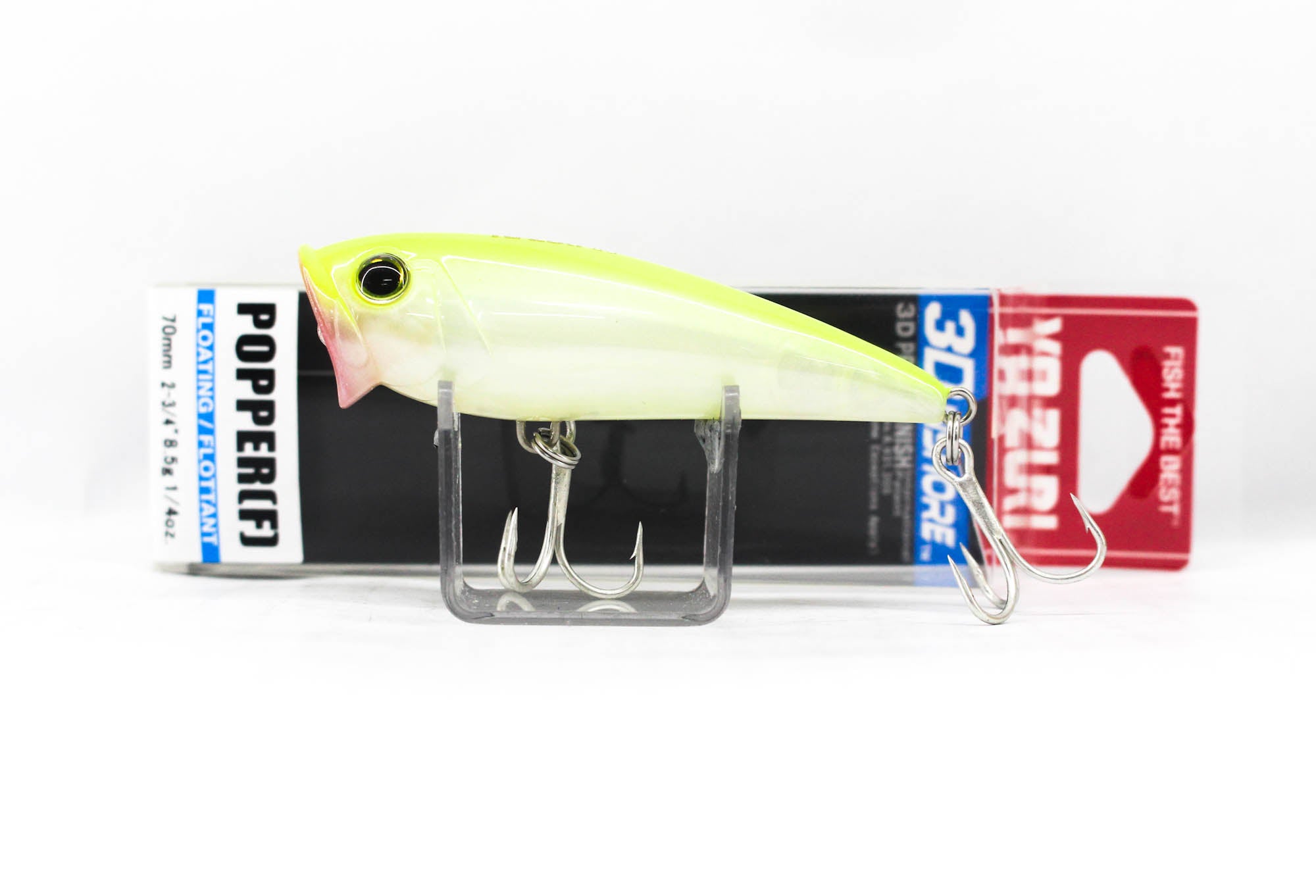 Yo Zuri Duel 3D Inshore Popper 70 Floating Lure R1210-PLCS (7824)