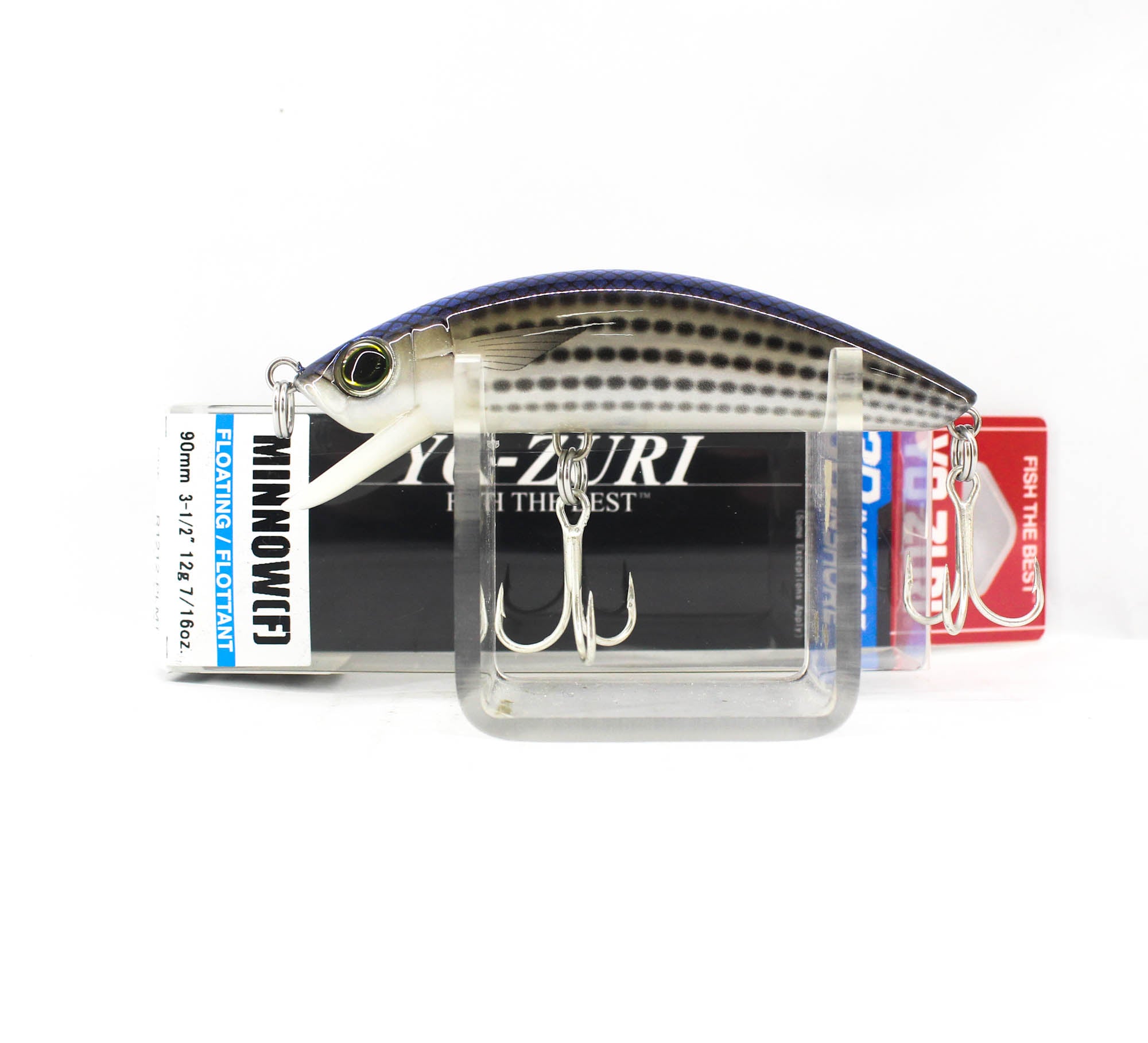 Yo Zuri Duel 3D Inshore Minnow 90 Floating Lure R1212-PLMT (7985)