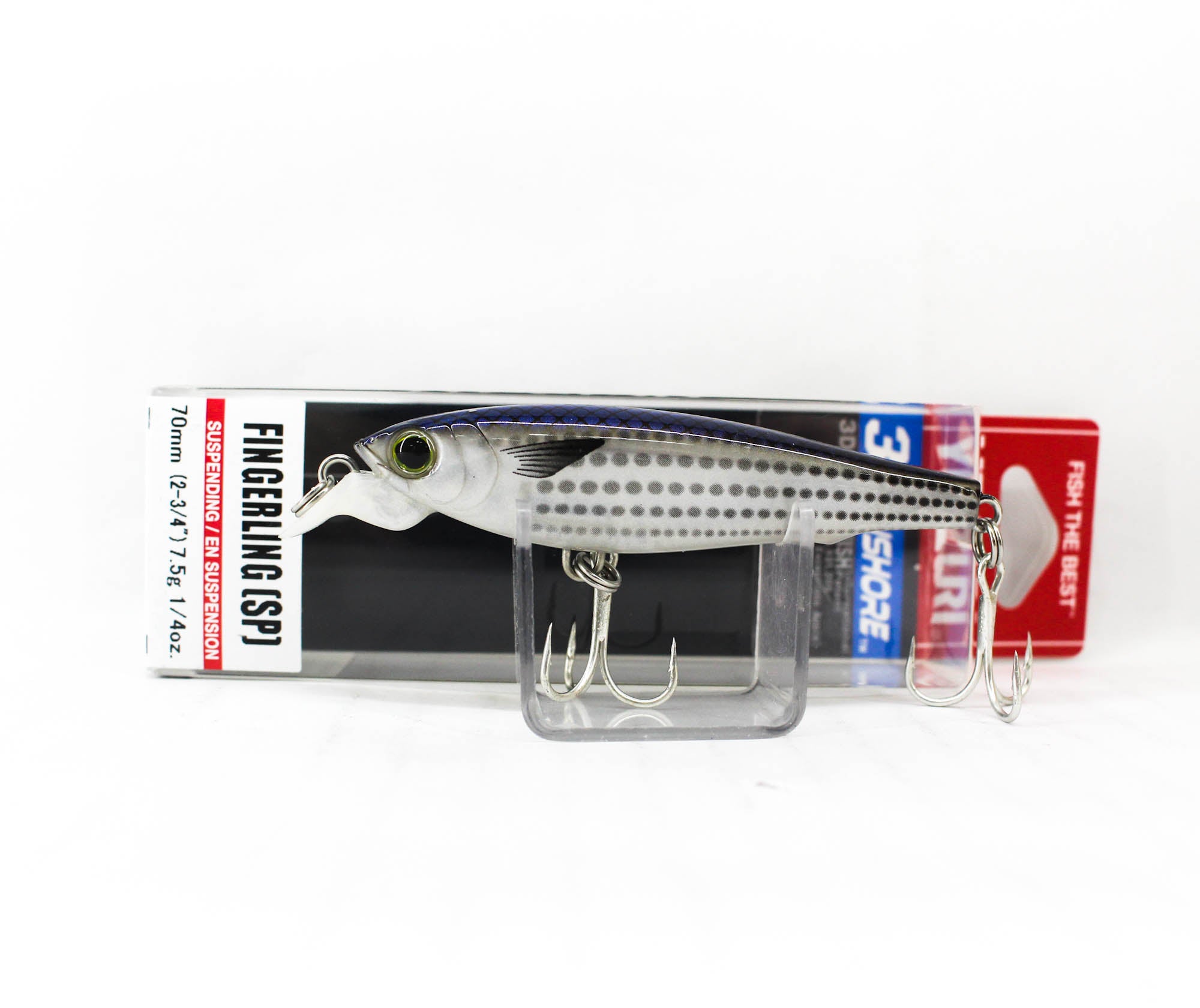 Yo Zuri Duel 3D Inshore Fingerling 70SP Suspend Lure R1409-PLMT (8135)