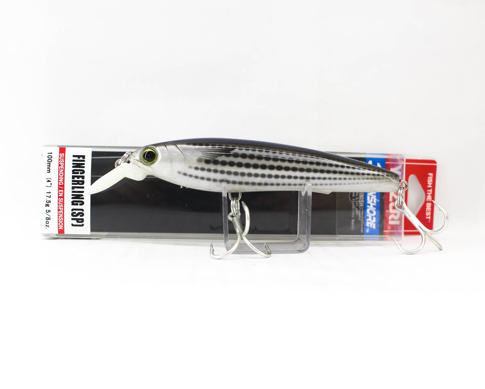 Yo Zuri Duel 3D Inshore Fingerling 100SP Suspend Lure R1410-PLMT (8180)
