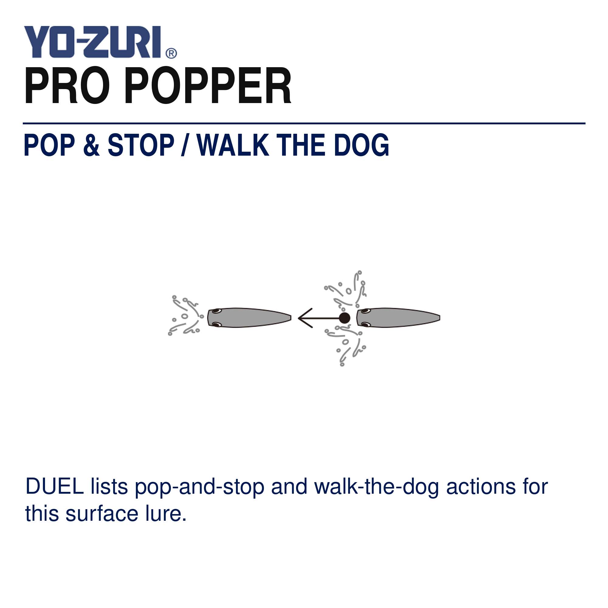 Yo Zuri Pro Popper 70mm Floating Lure R1600-MGSP (8265)