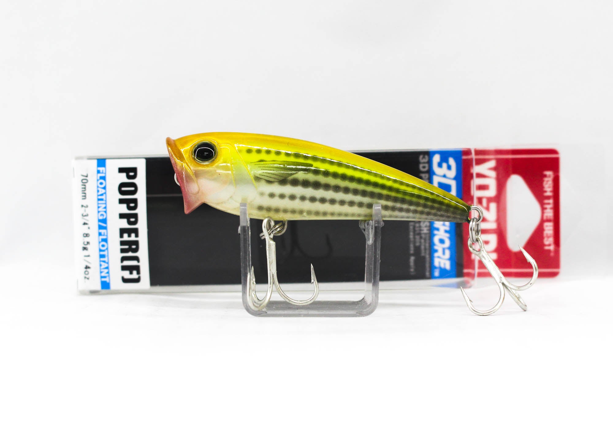 Yo Zuri Duel 3D Inshore Popper 70 Floating Lure R1210-YMT (9538)