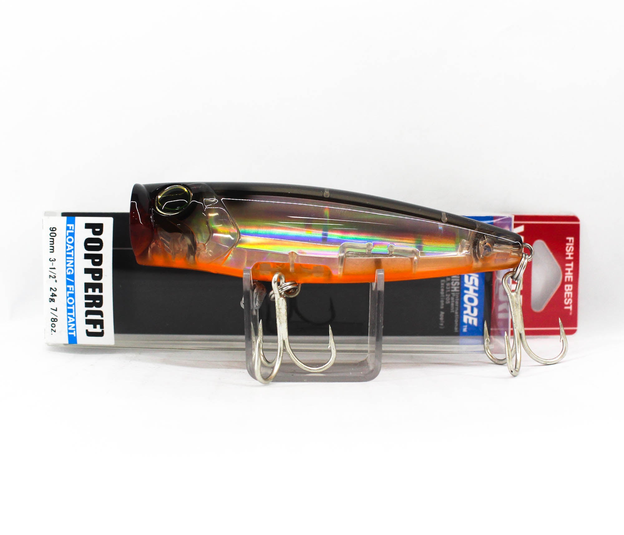 Yo Zuri Duel 3D Inshore Popper 90F Floating Lure R1411-HTS (9576)