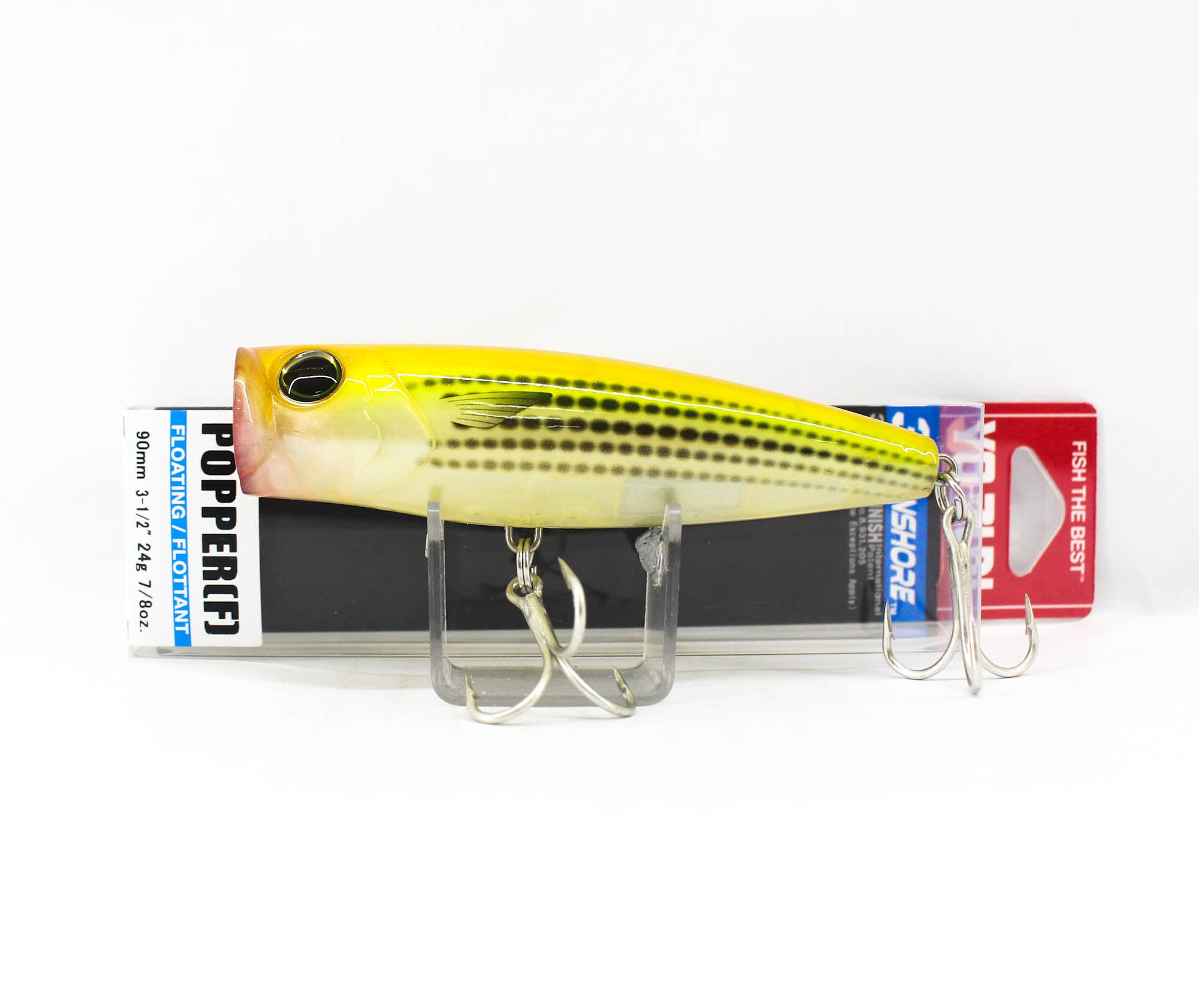 Yo Zuri Duel 3D Inshore Popper 90F Floating Lure R1411-YMT (9675)