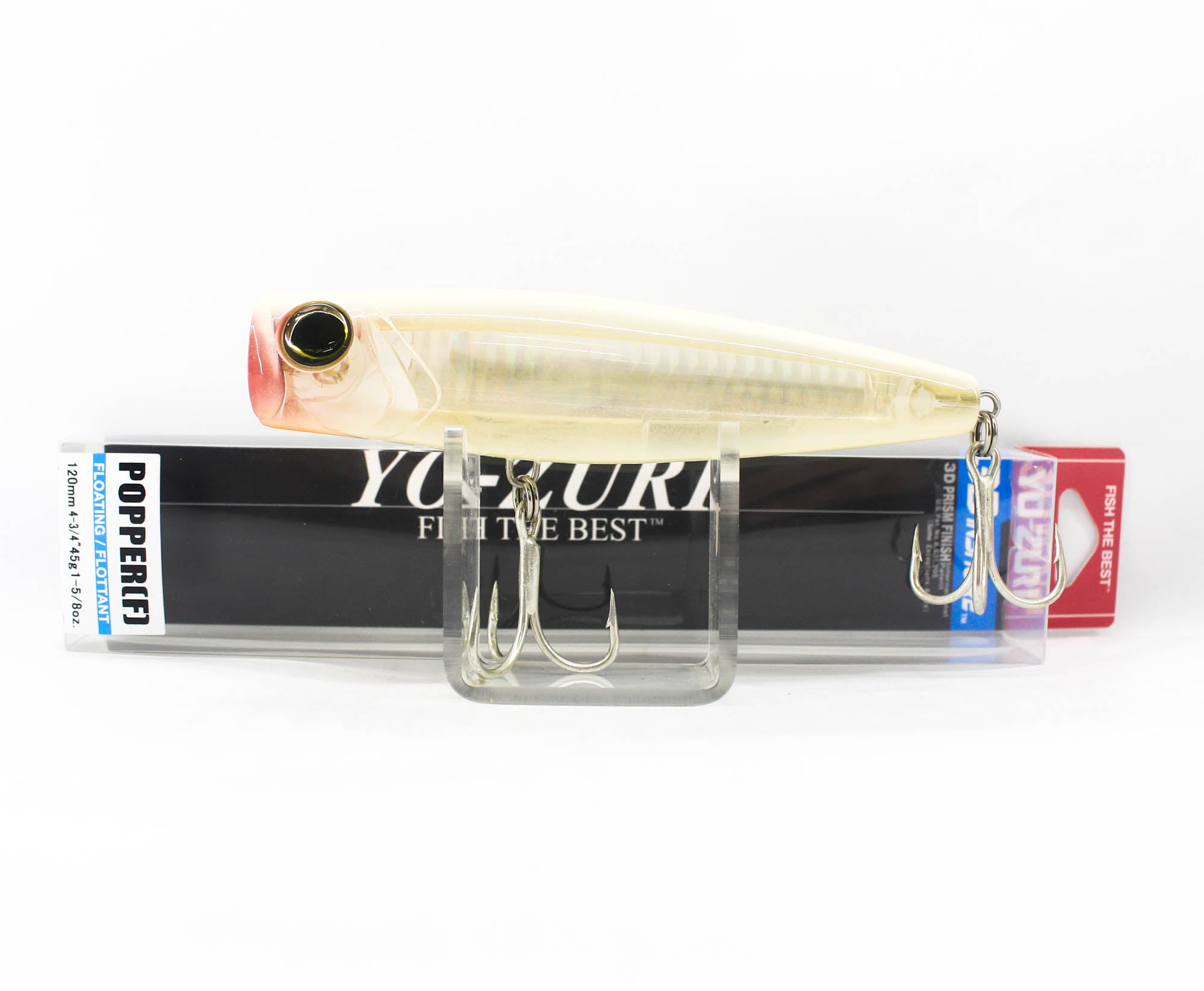 Yo Zuri Duel 3D Inshore Popper 120F Floating Lure R1412-HBNS (9699)