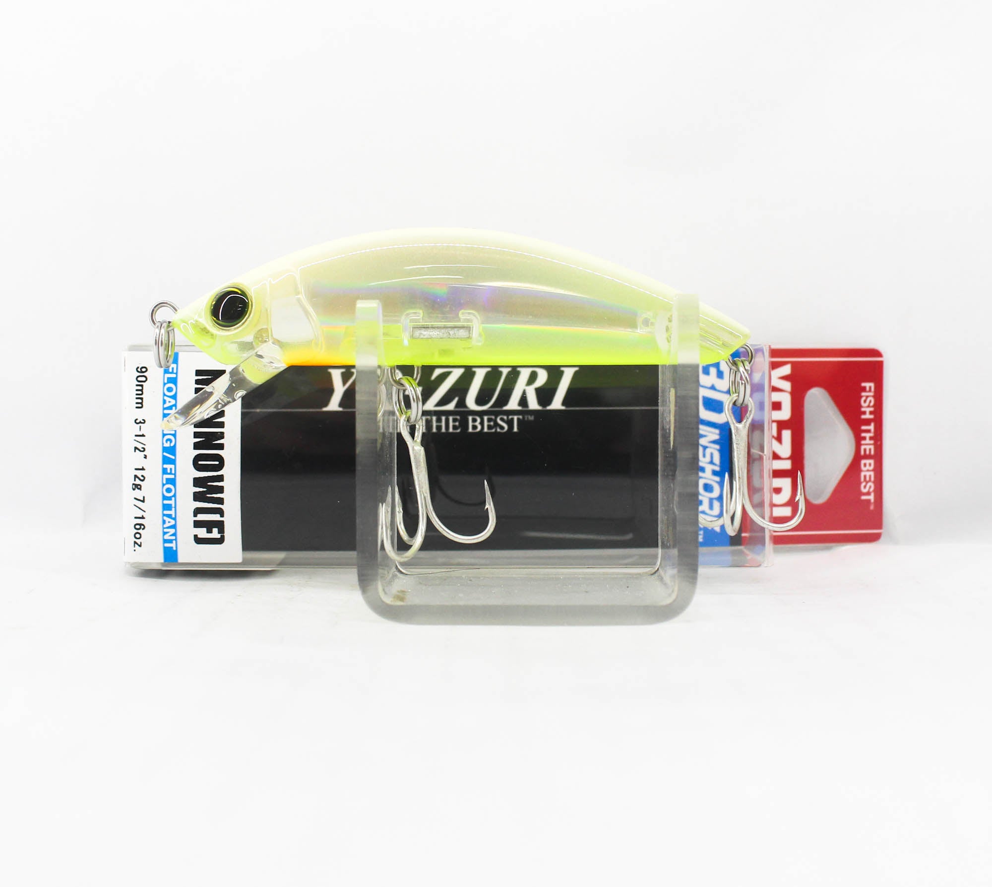 Yo Zuri Duel 3D Inshore Minnow 90 Floating Lure R1212-HBSC (9859)