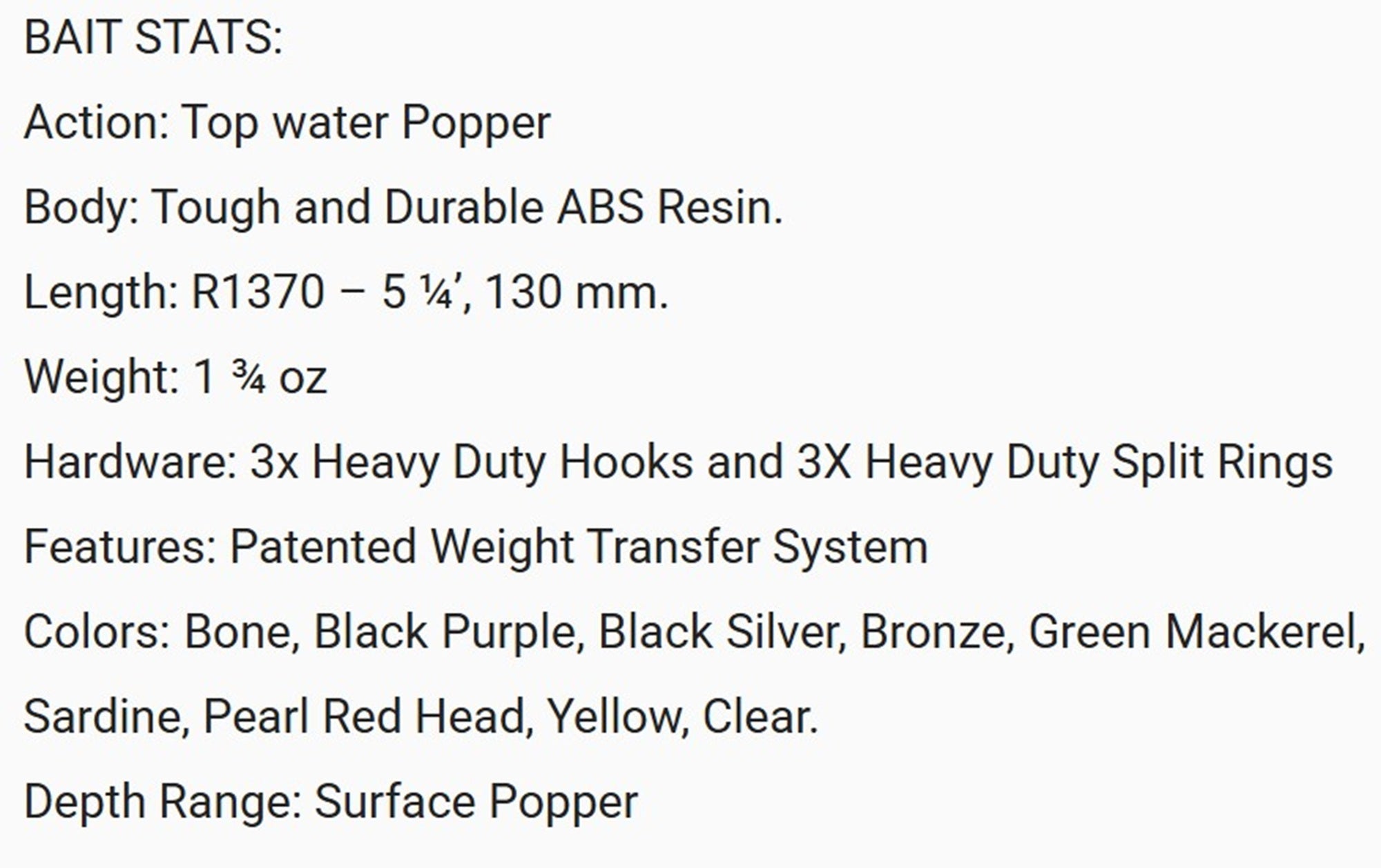 Yo Zuri Mag Popper 100F Floating Lure R1598-PRH (0305)