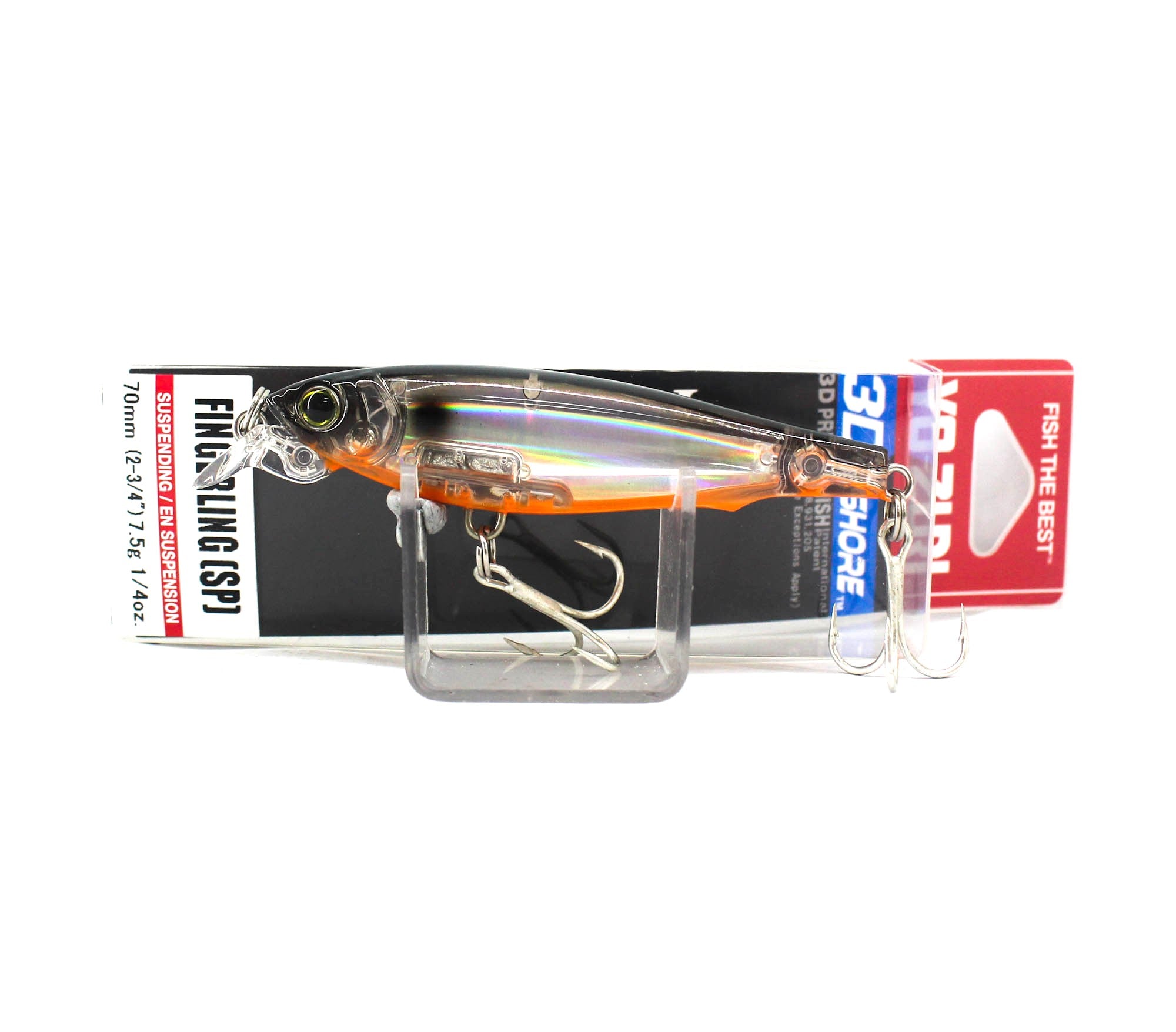 Yo Zuri Duel 3D Inshore Fingerling 70SP Suspend Lure R1409-HTS (1074)
