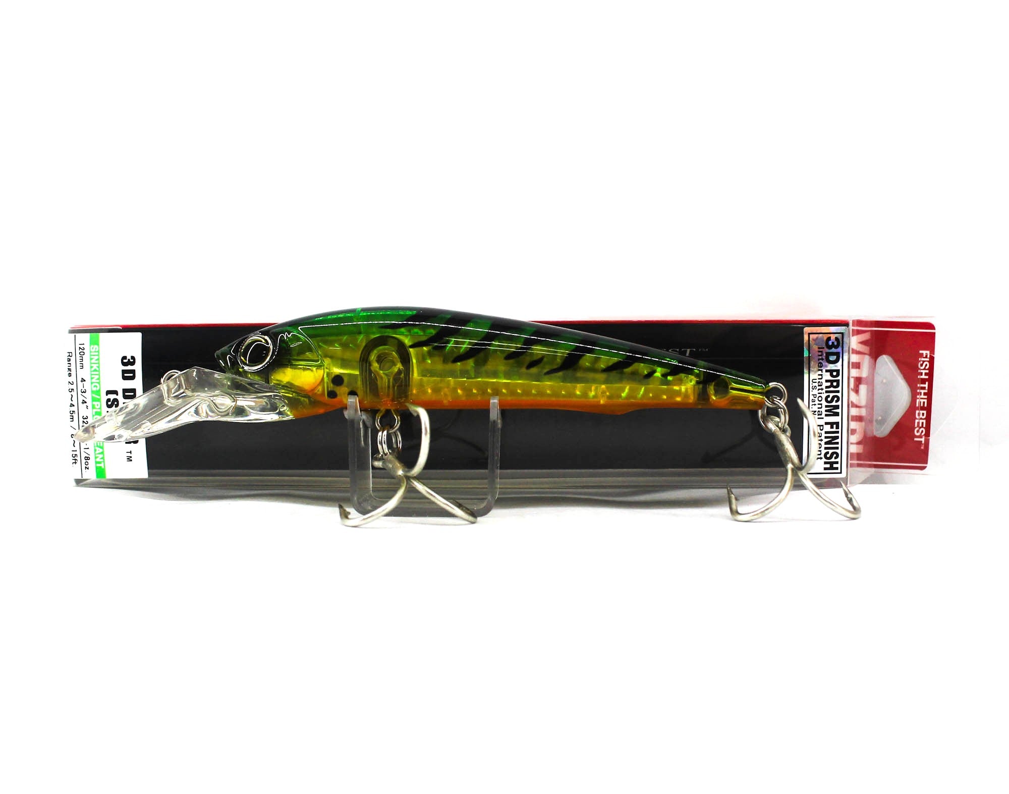 Yo Zuri Duel 3D Diver 120 Sinking Lure R1455-CPFT (1258)