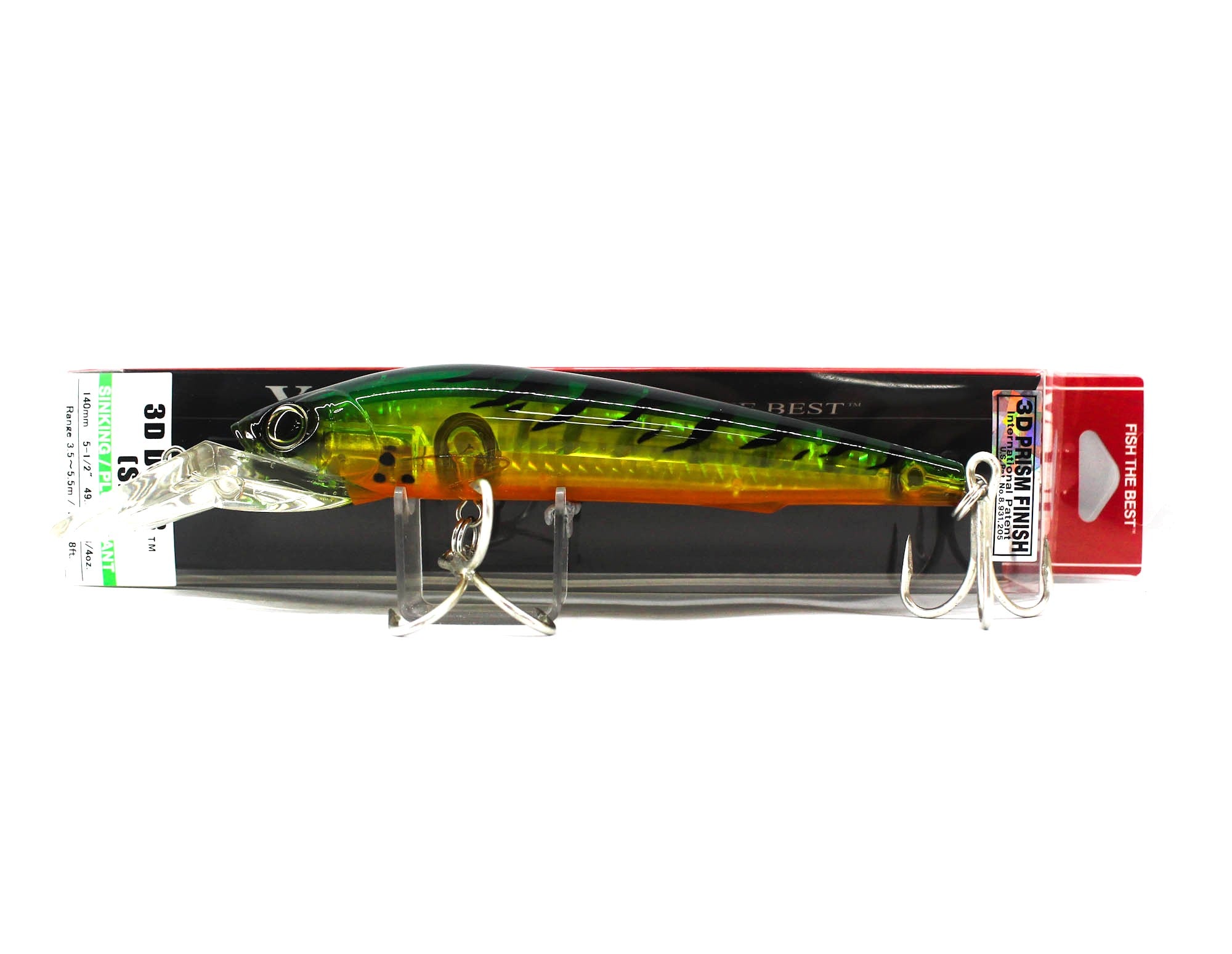 Yo Zuri Duel 3D Diver 140 Sinking Lure R1456-CPFT (1289)