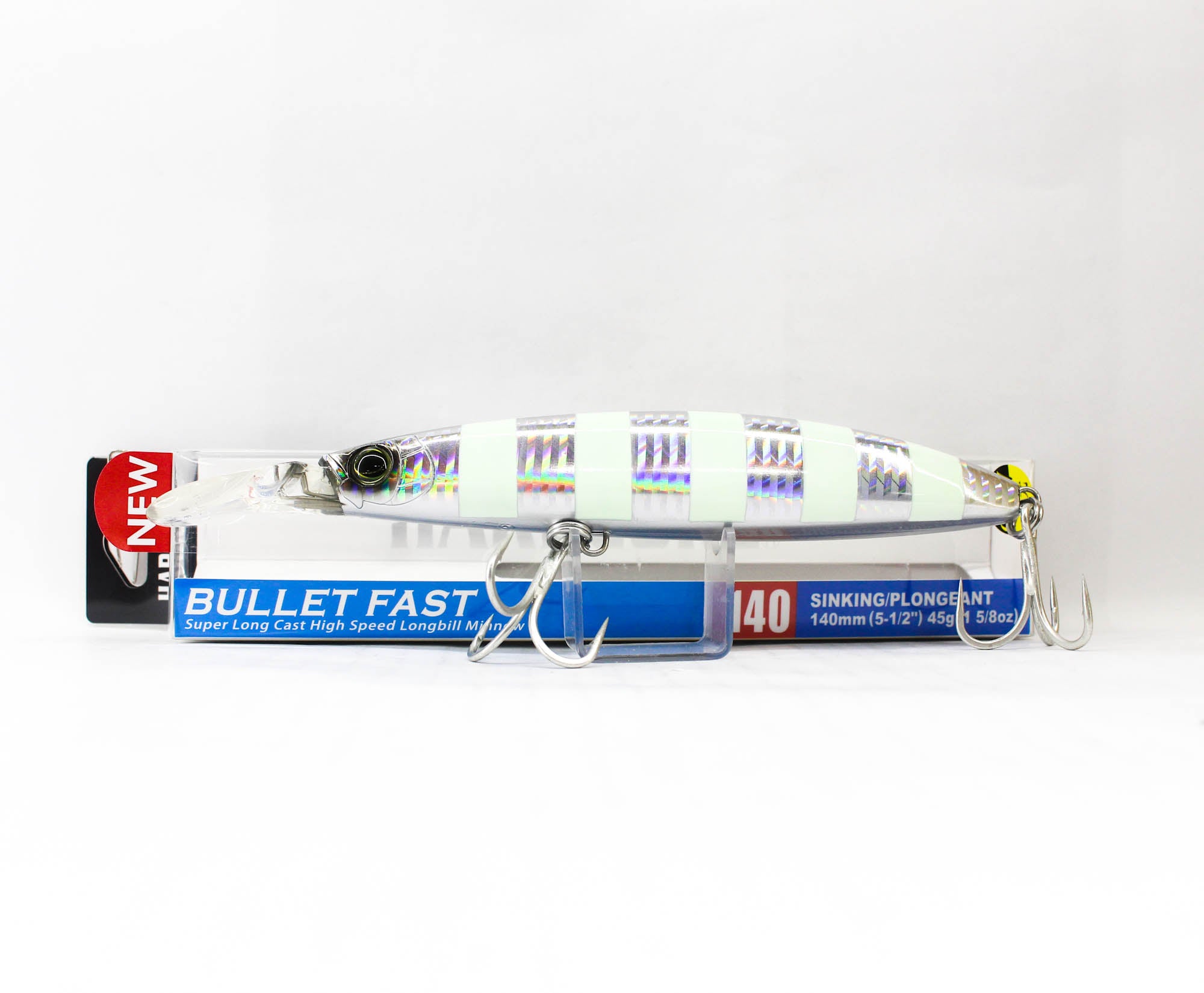 Yo Zuri Duel Hardcore Bullet Fast 140 mm Sinking Lure F1244-HZLS (2927)