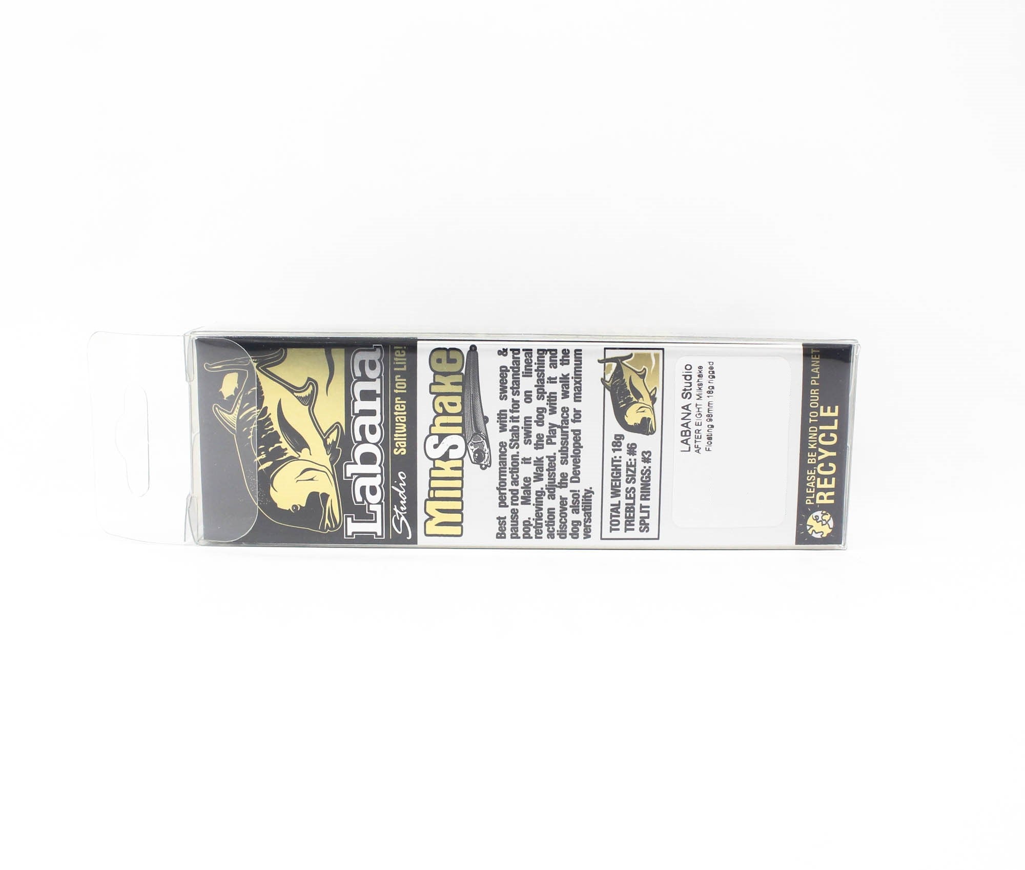 Labana Studio Milkshake 98 mm 18 grams Floating Lure Dark N Stormy (0872)
