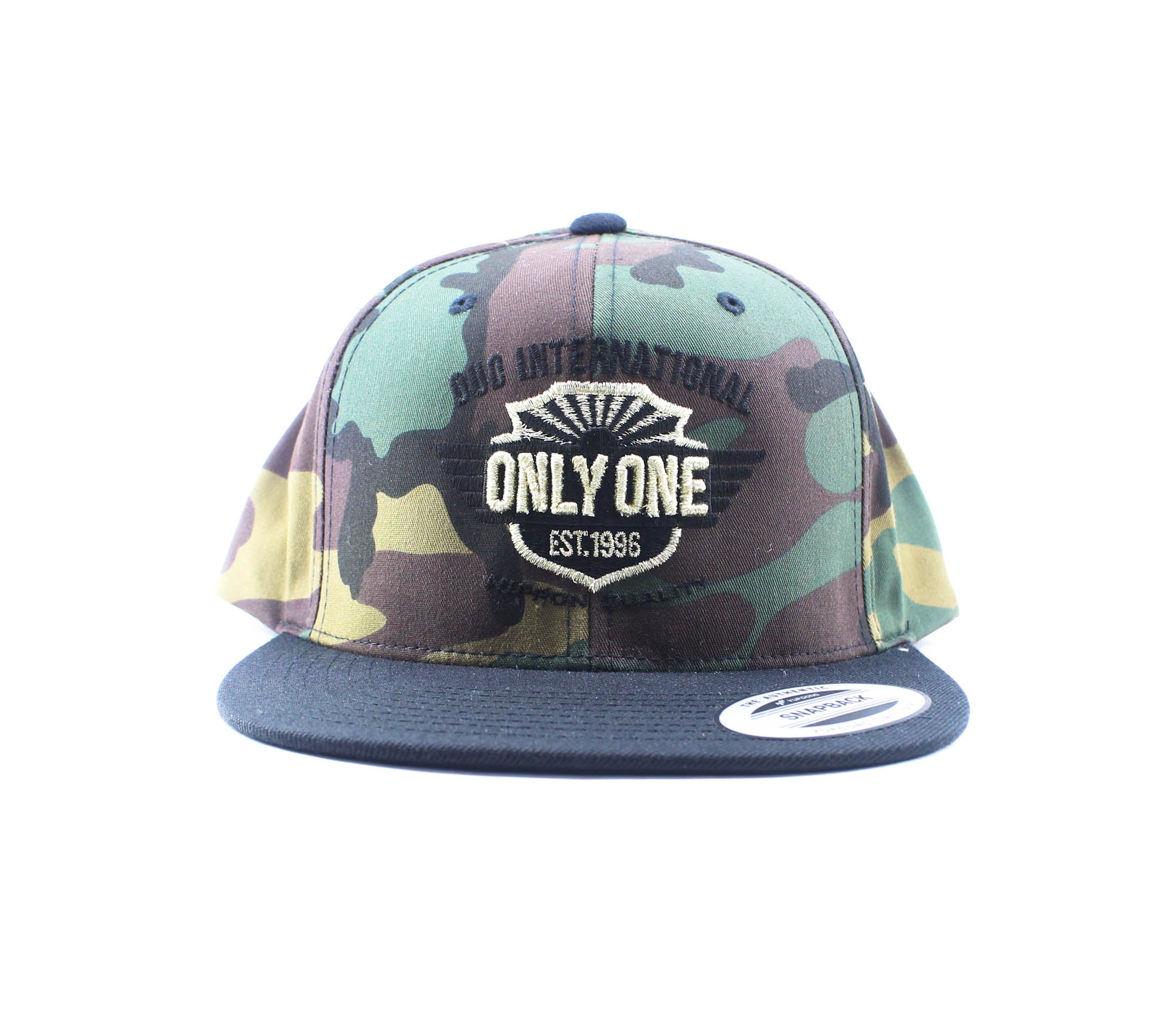 Sale Duo Cap "Only One" Gold Snapback Cap Japan Free Size Camo (0020)