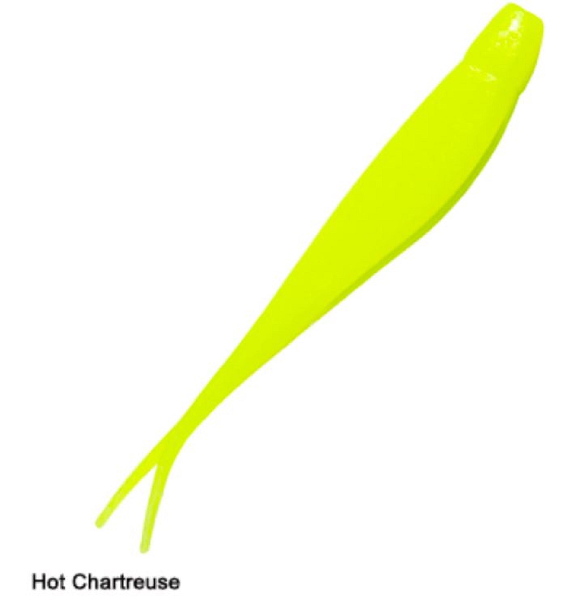 Zman Soft Lure Jerk ShadZ 5 Inch 5/Pack Hot Chart (0108)