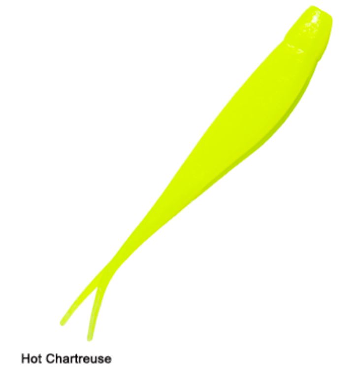 Zman Soft Lure Jerk ShadZ Scented 7 Inch 4/Pack Hot Chart (0115)
