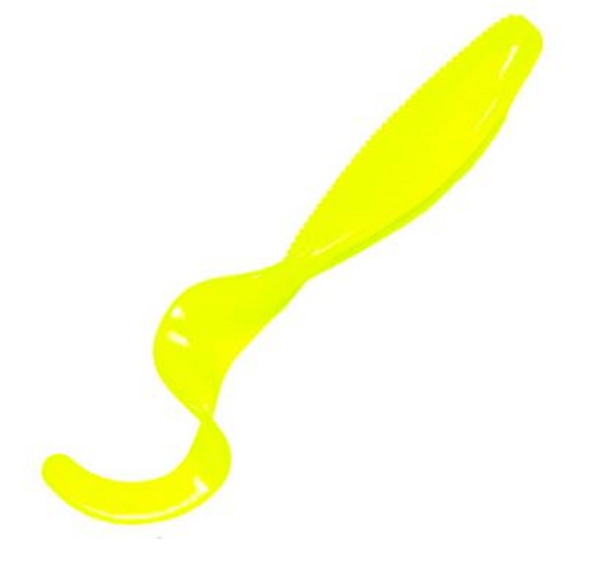 Zman Soft Lure StreakZ Curly 4 Inch 5/Pack Hot Chart (0146)
