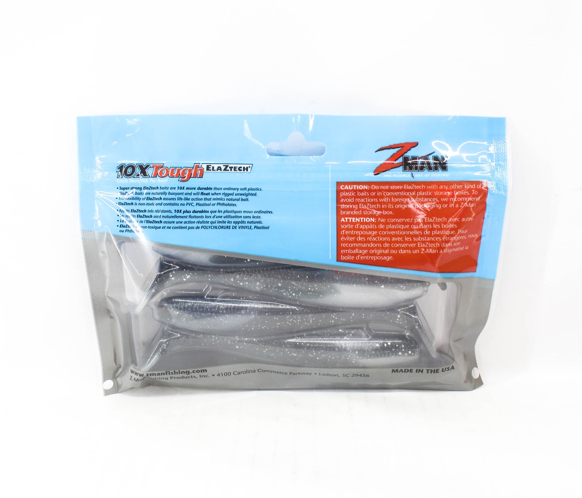 Zman Soft Lure Diezel MinnowZ 5 Inch 4/Pack Mulletron (0306)