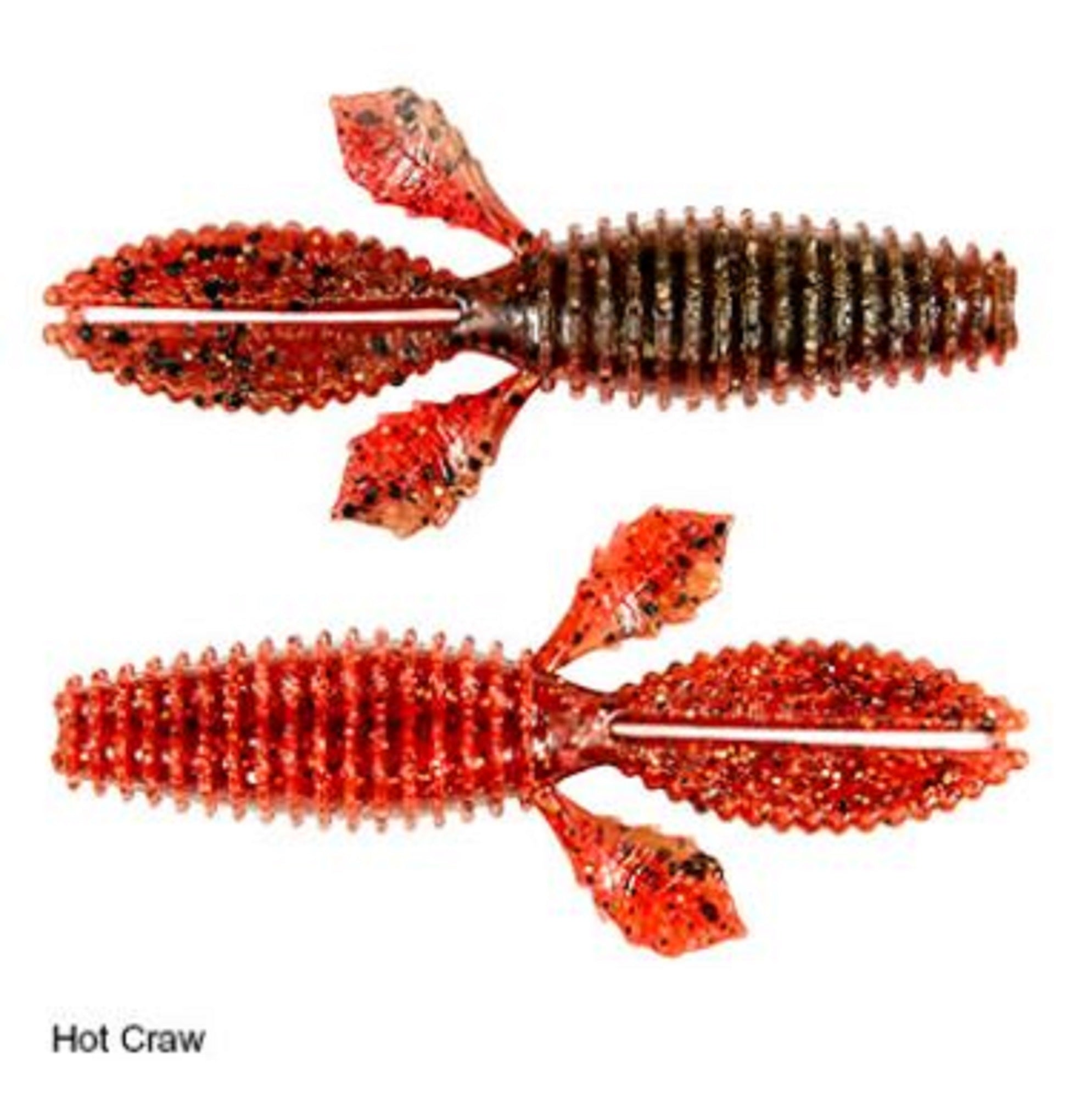 Zman Soft Lure TRD Bugz 2.75 Inch 6/Pack Hot Craw (1389)