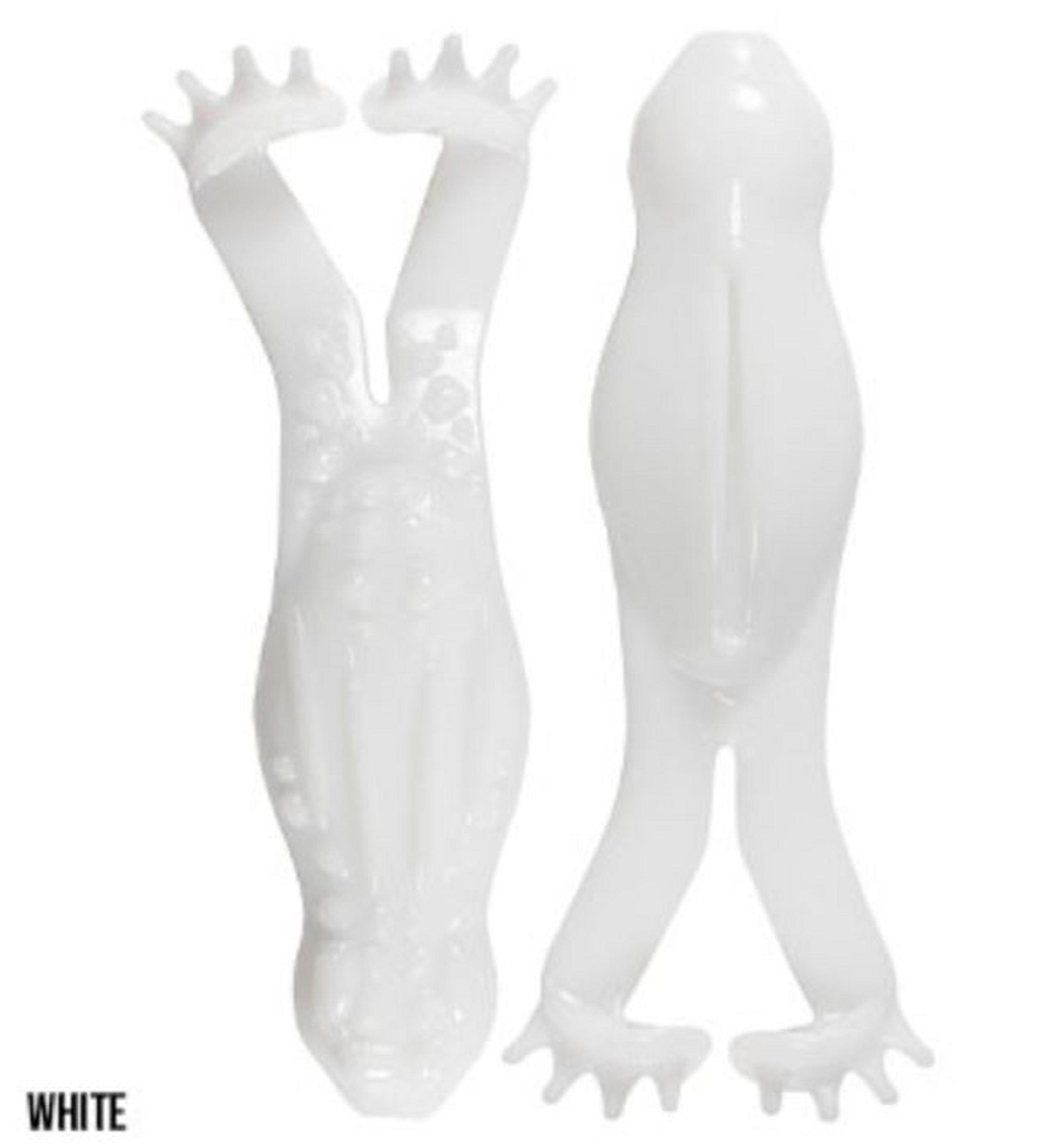 Zman Soft Lure Goat ToadZ 4 Inch 3/Pack White (3031)