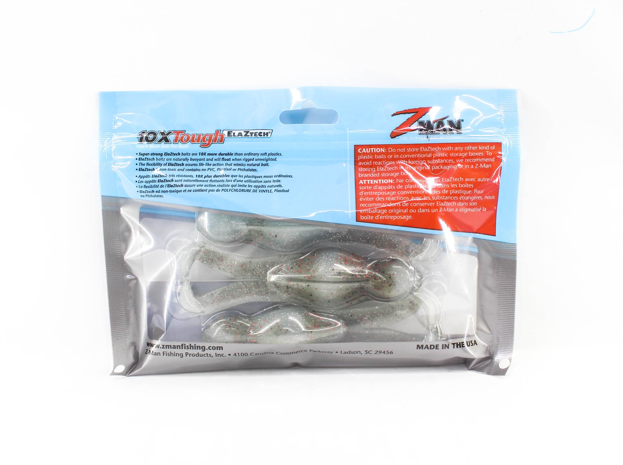 Zman Soft Lure Goat ToadZ 4 Inch 3/Pack Redbone (3062)