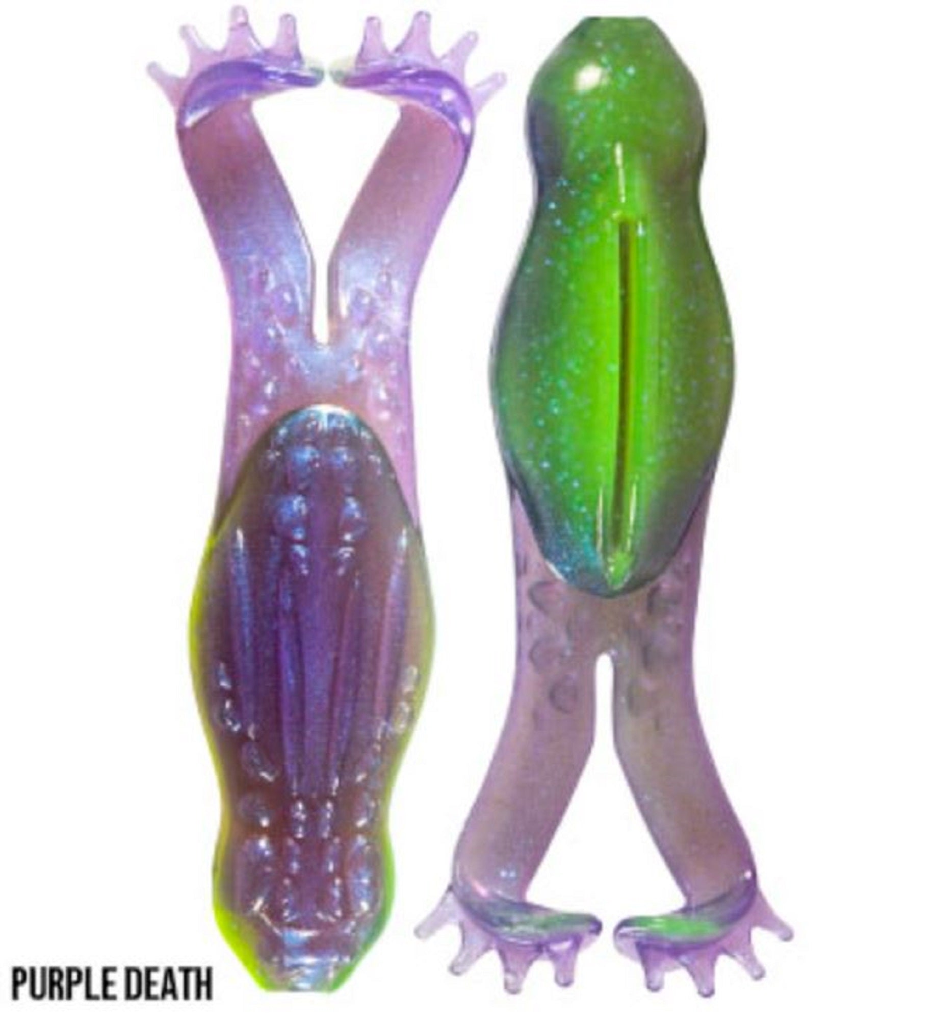 Zman Soft Lure Goat ToadZ 4 Inch 3/Pack Purple Death (3109)