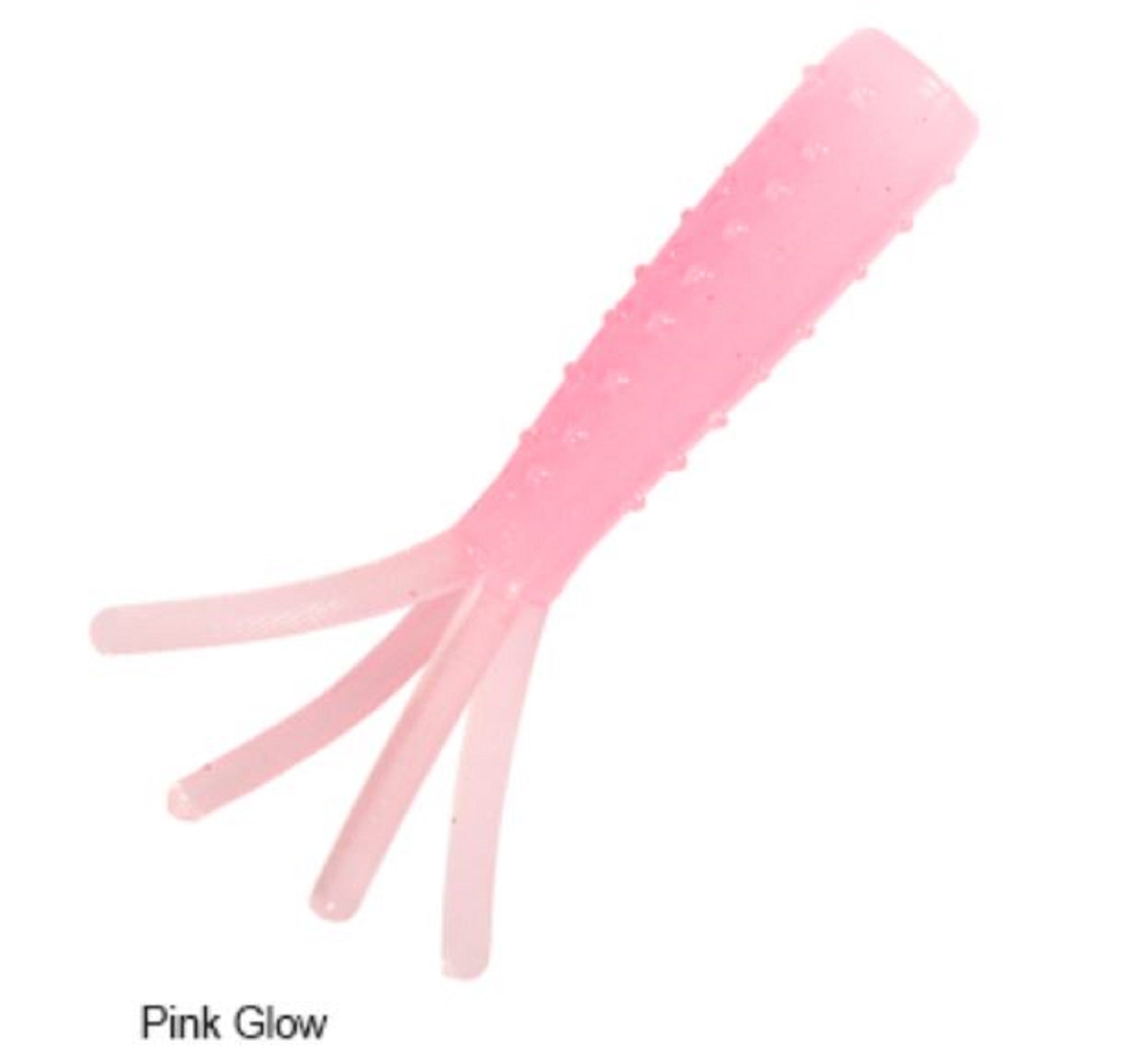 Zman Soft Lure Tiny TicklerZ 1.75 Inch 8/Pack Pink Glow (3789)
